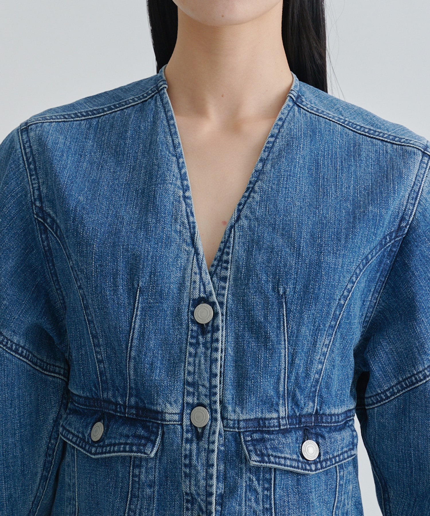 Helene denim jacket BL AKIRANAKA