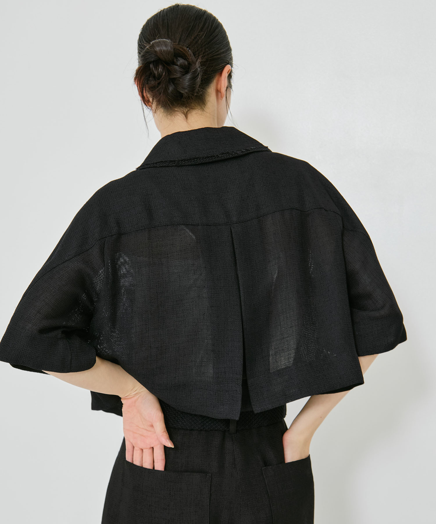 Half Sleeve Mesh Shirt STUDIOUS