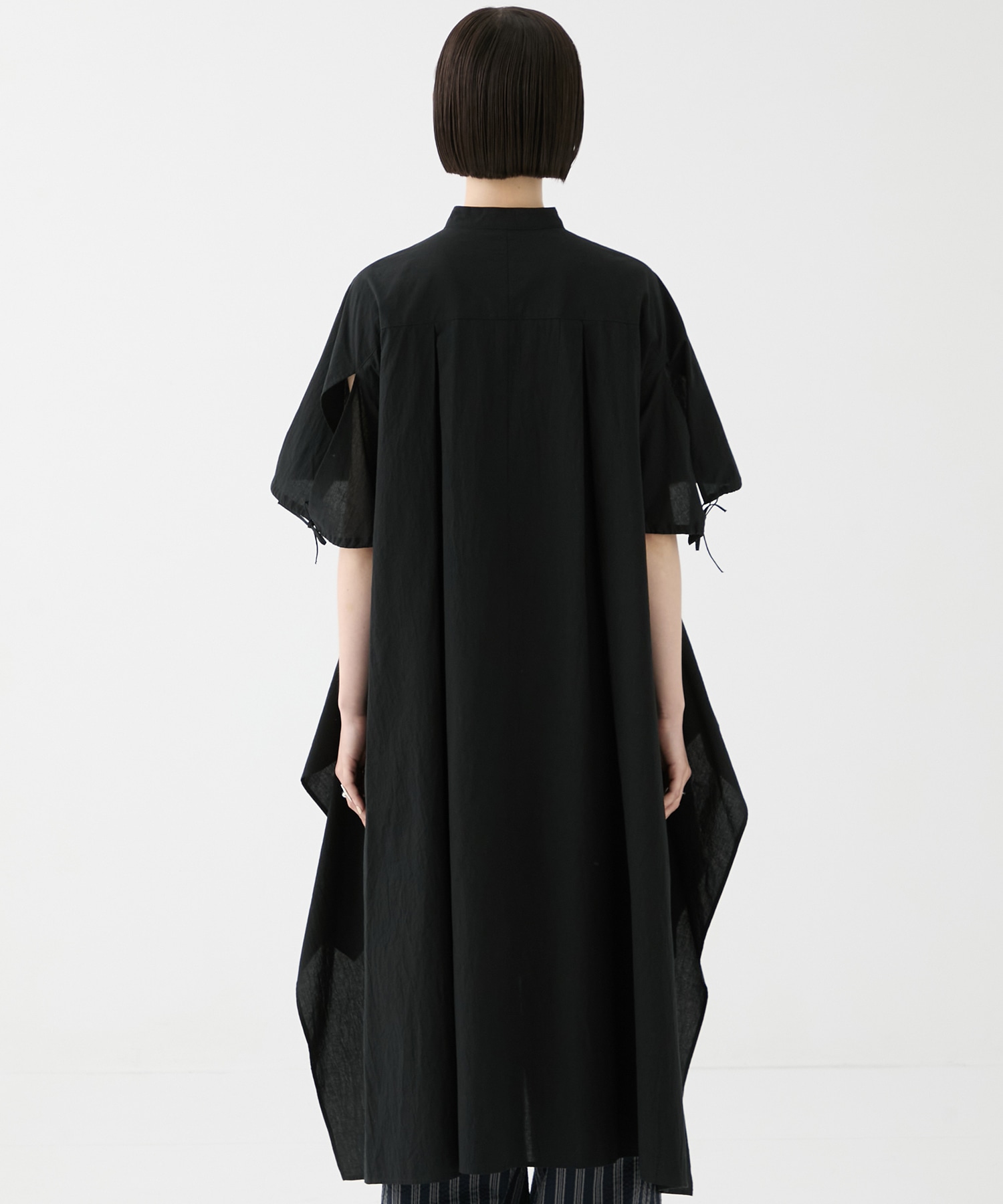 別注 Coボイルサッカーケープスリーブシャツ FEMMENT