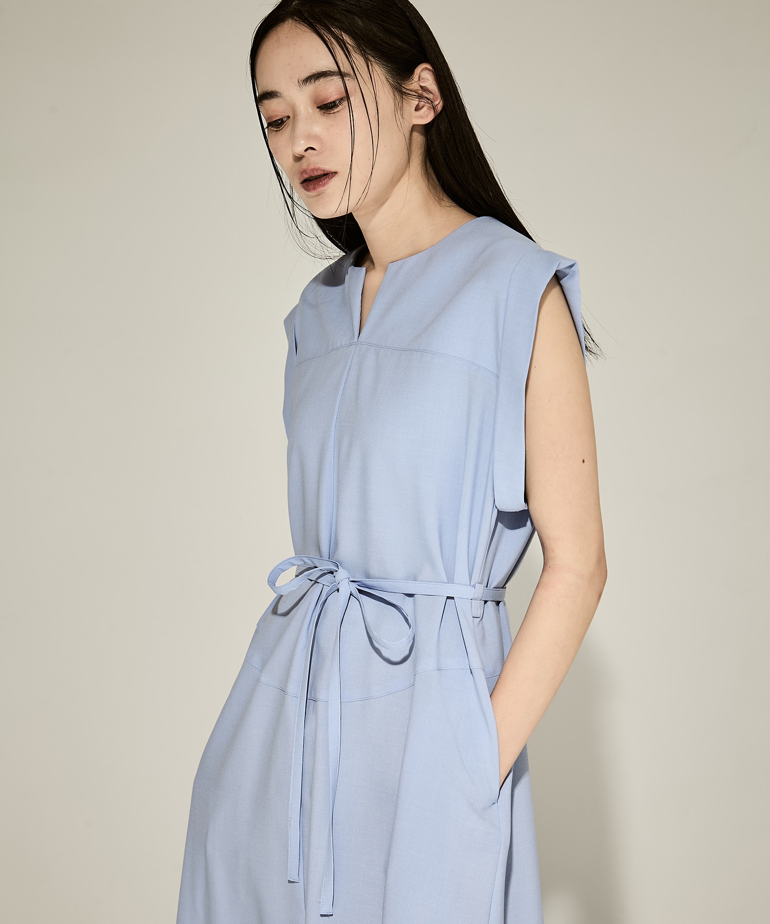 Back Tucked Dress STUDIOUS