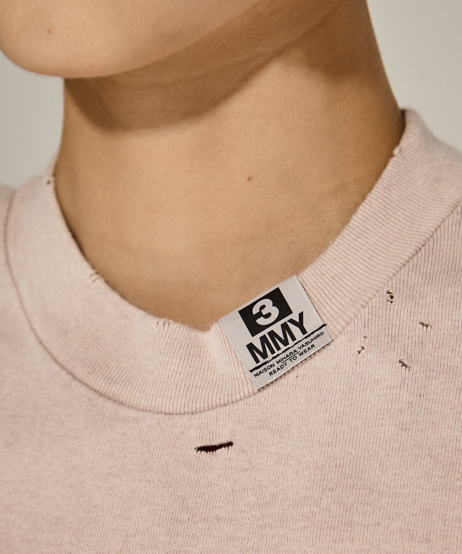 SUN FADED MINI TEE Maison MIHARA YASUHIRO