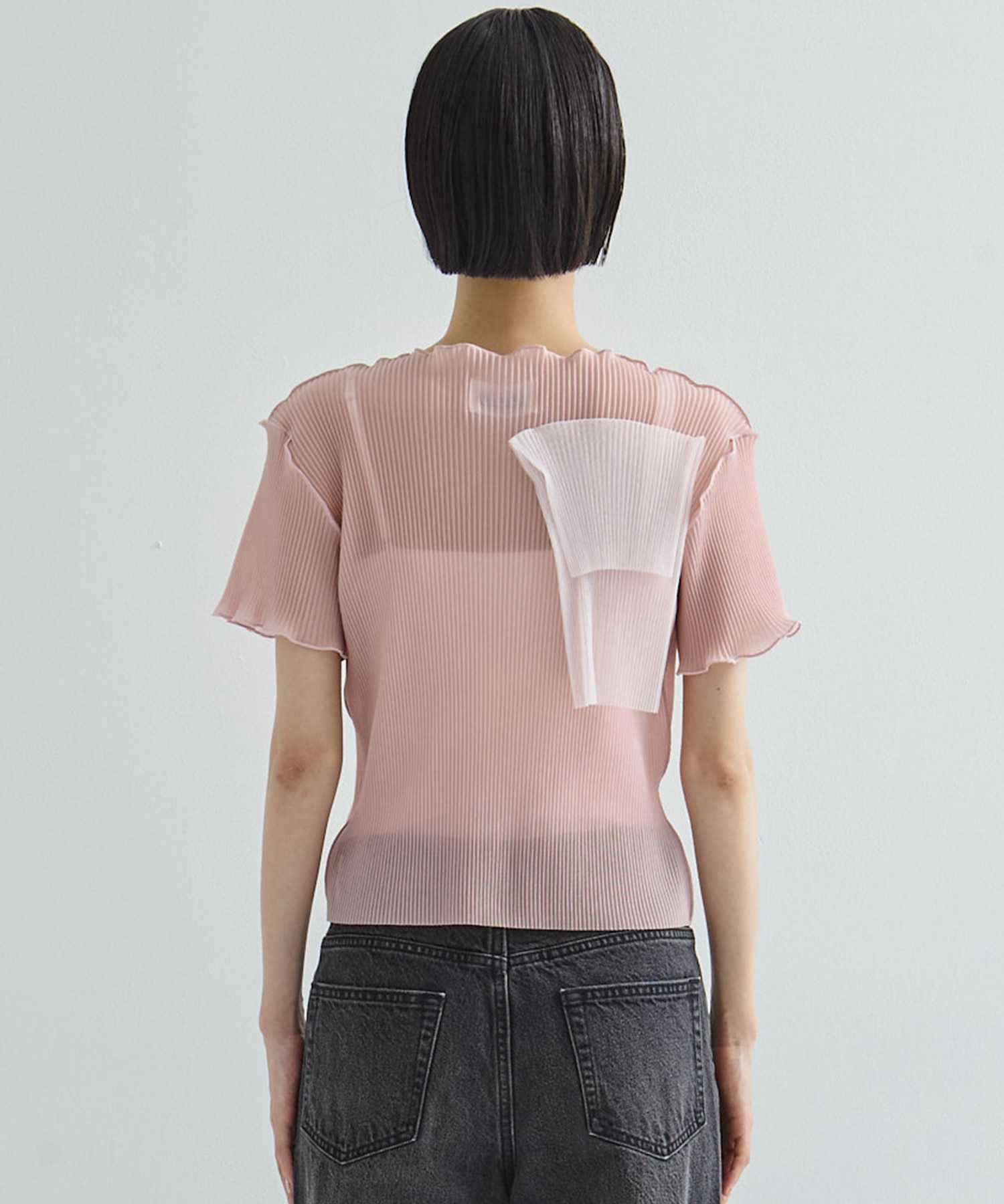 別注SHEER SHORT SLEEVE TOP kotohayokozawa