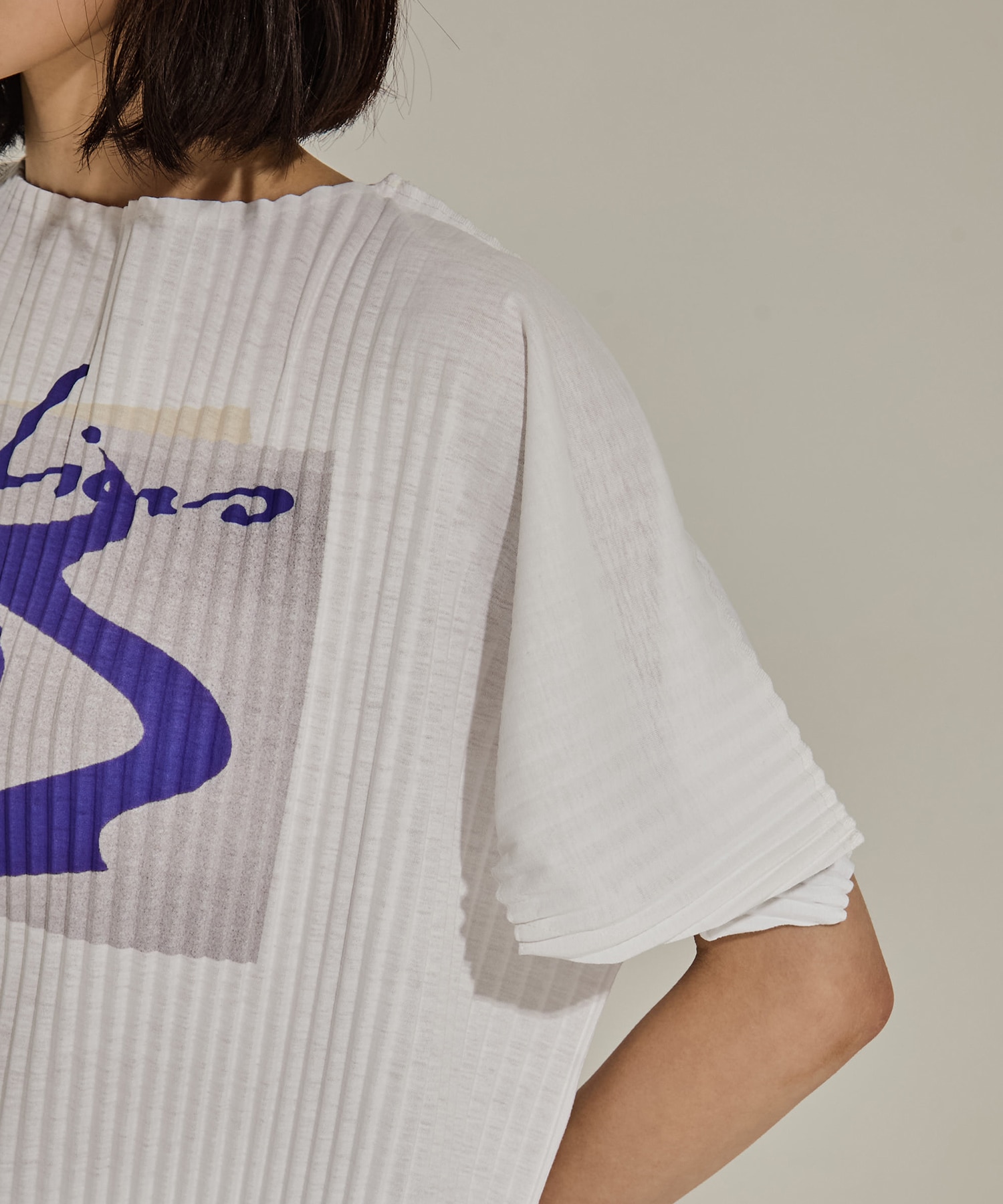 Pleats T-shirt YOHEI OHNO
