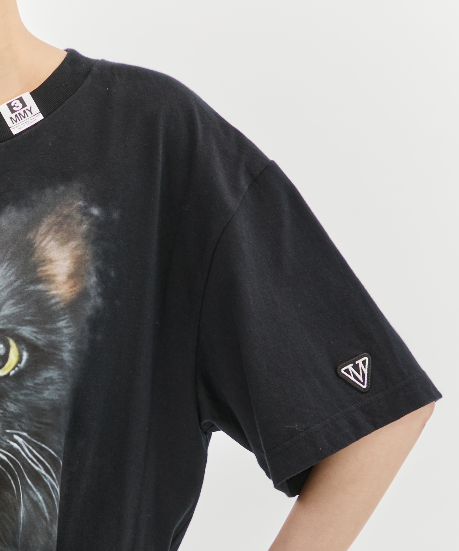 CAT PRINTED TEE Maison MIHARA YASUHIRO