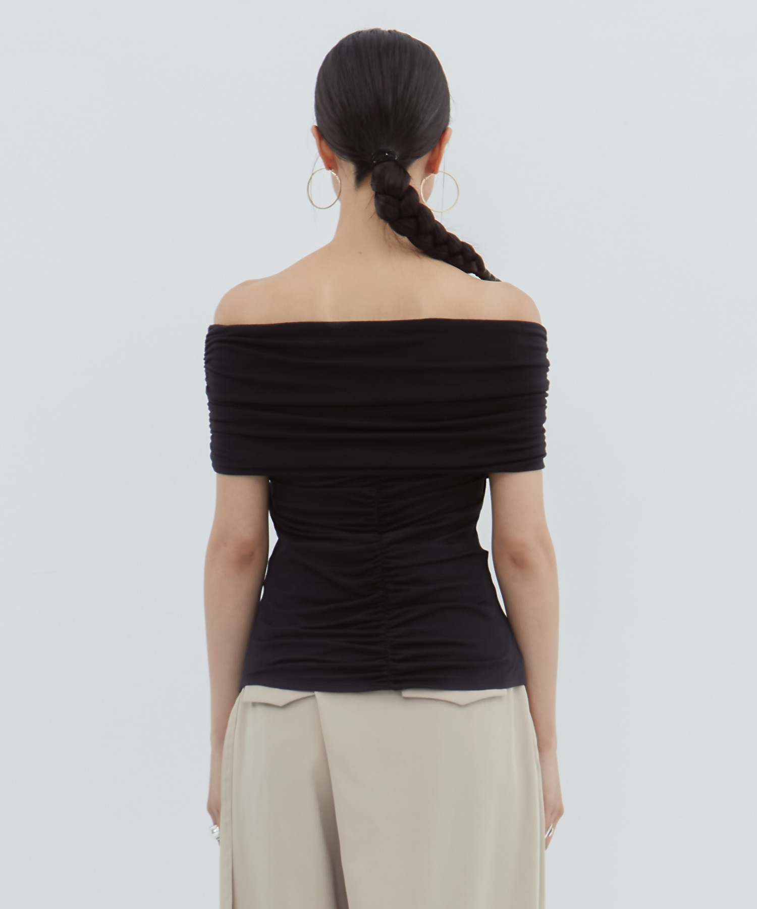 別注OFF SHOULDER TOPS determ