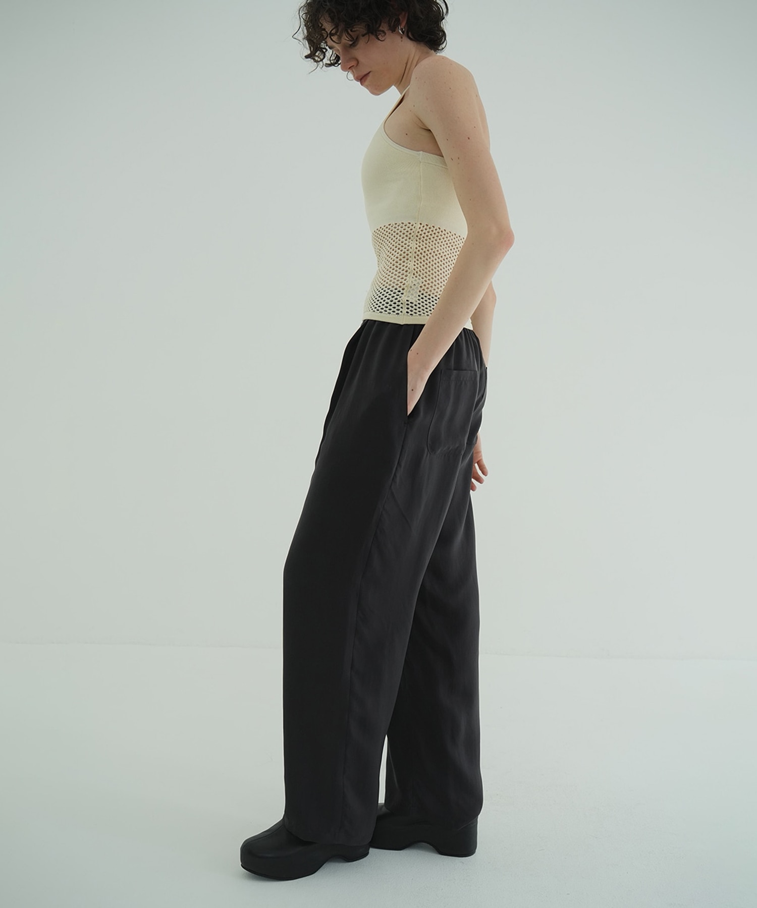 SHEER AIRY PANTS CLANE