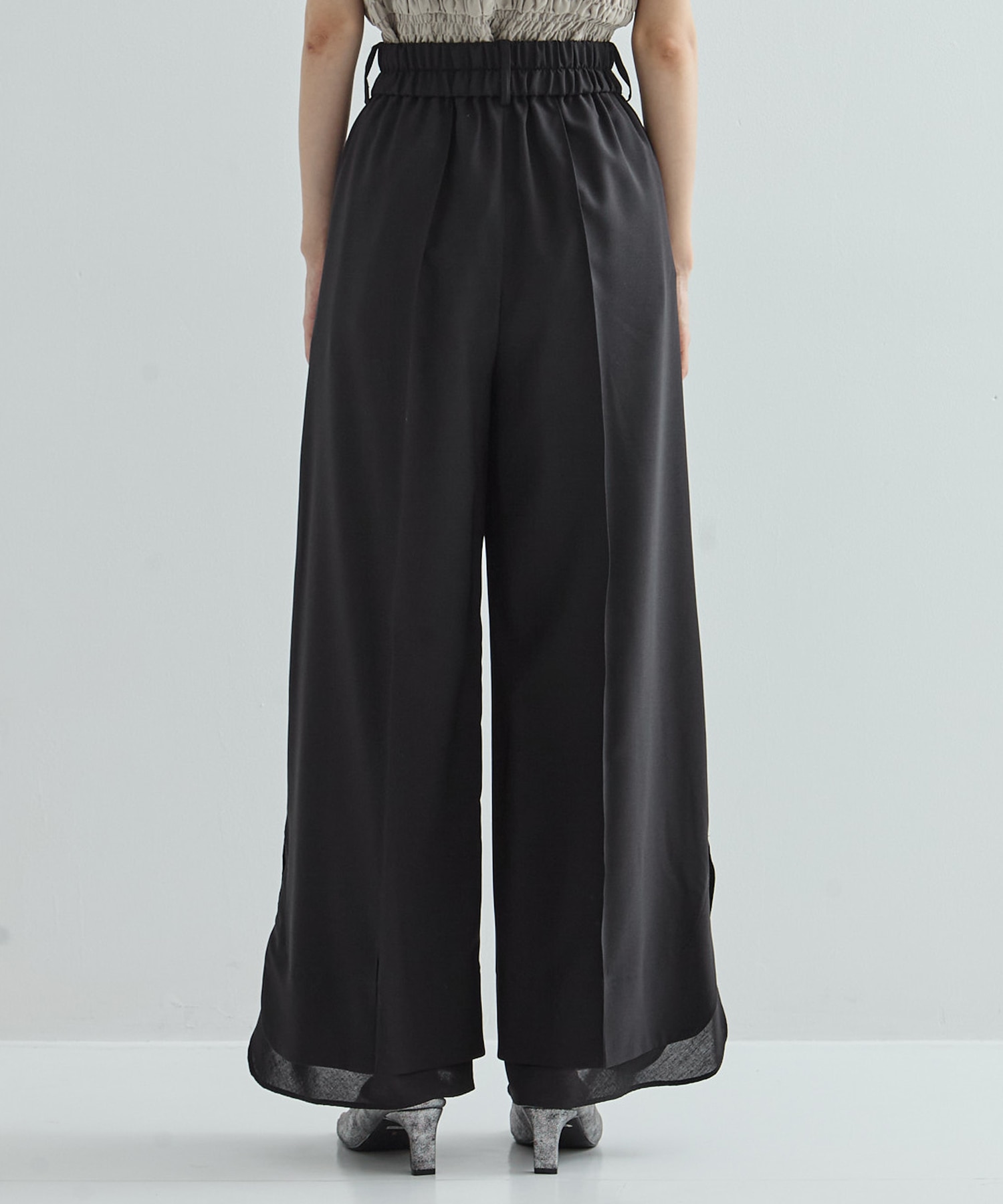 Sheer Layered Trousers STUDIOUS