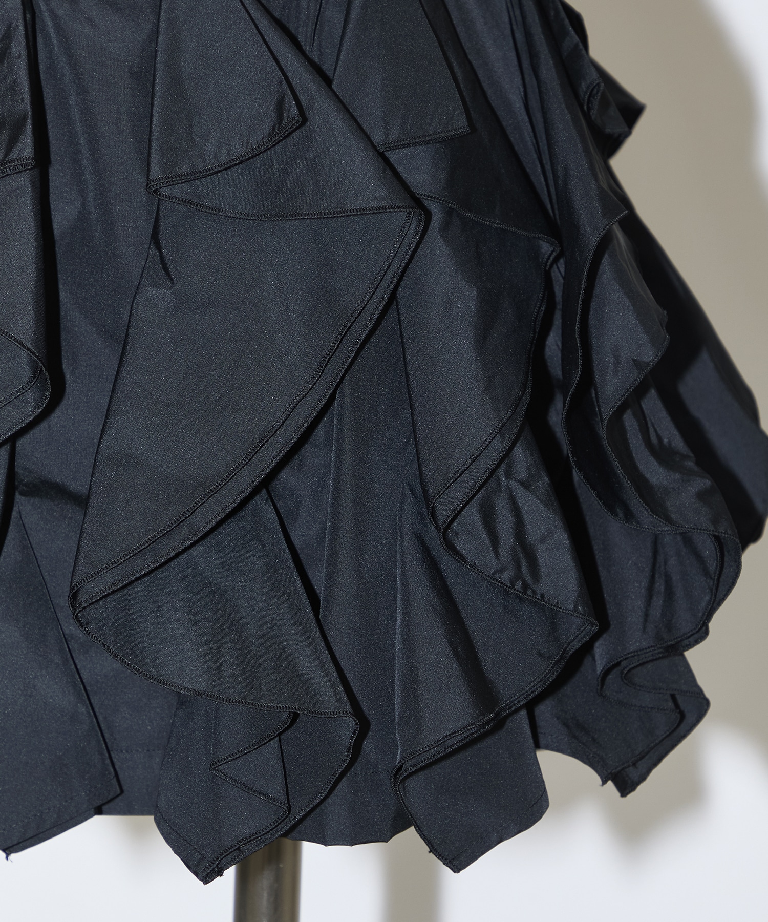 Memory taffeta mini skirt TOGA