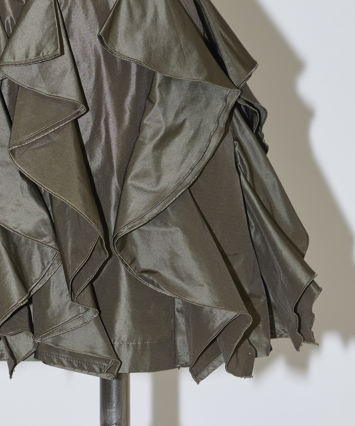 Memory taffeta mini skirt TOGA