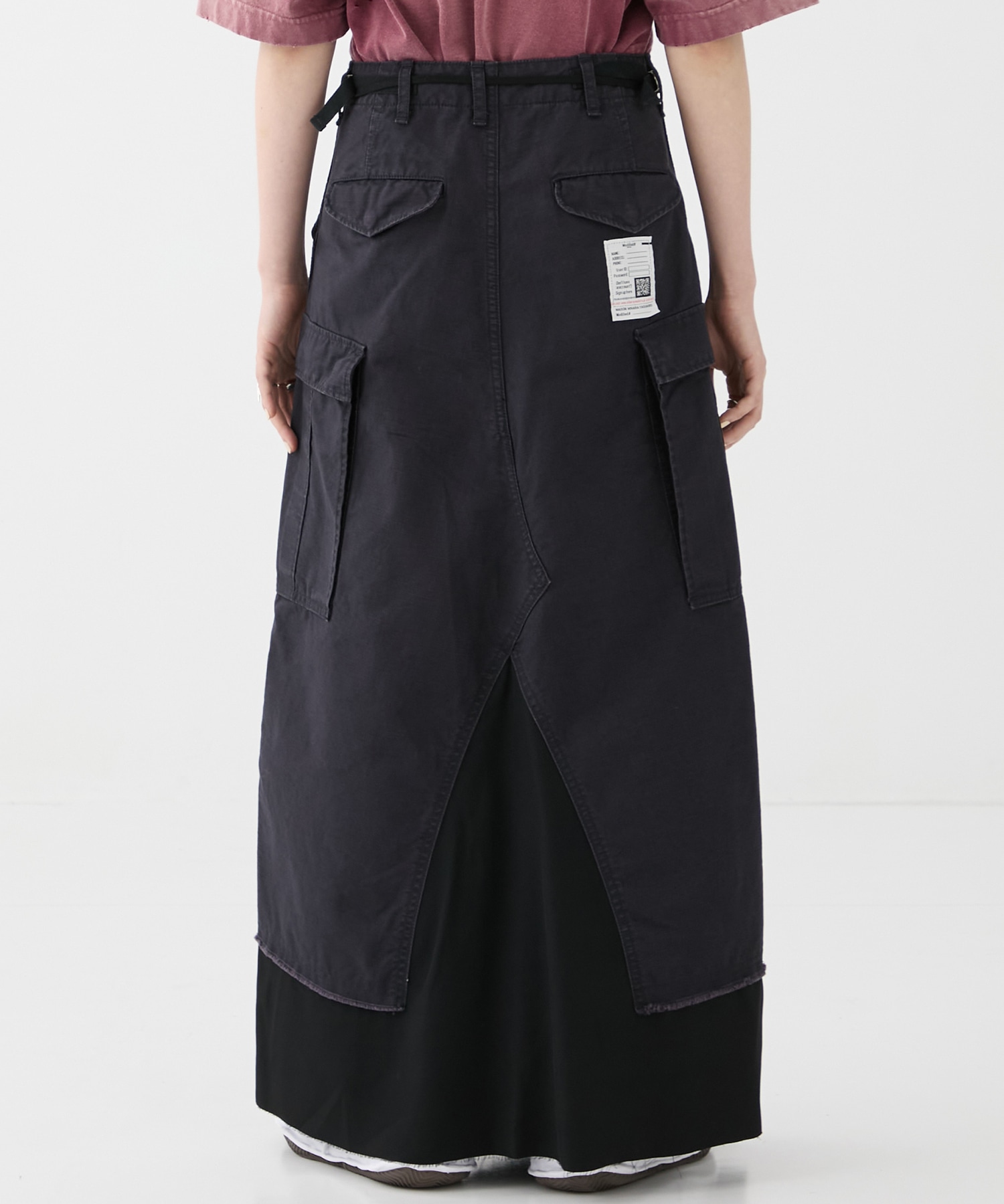 CARGO PNTS PASTED SKIRT Maison MIHARA YASUHIRO