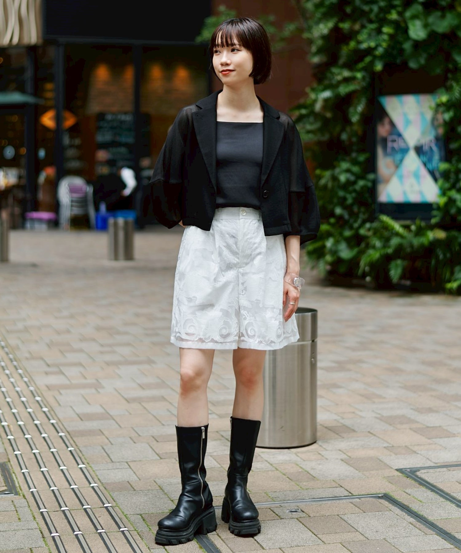 別注MESH LANTERN JACKET CLANE