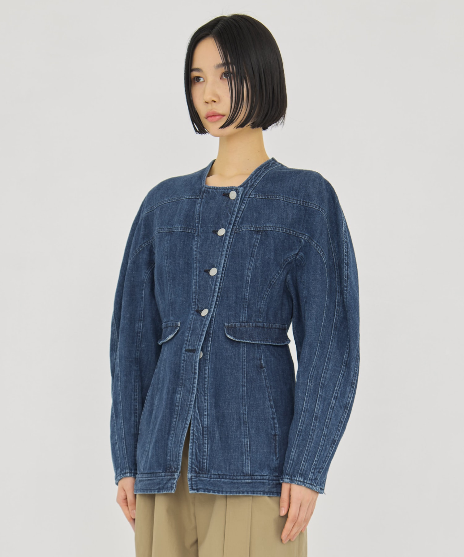 Judith denim jacket AKIRANAKA
