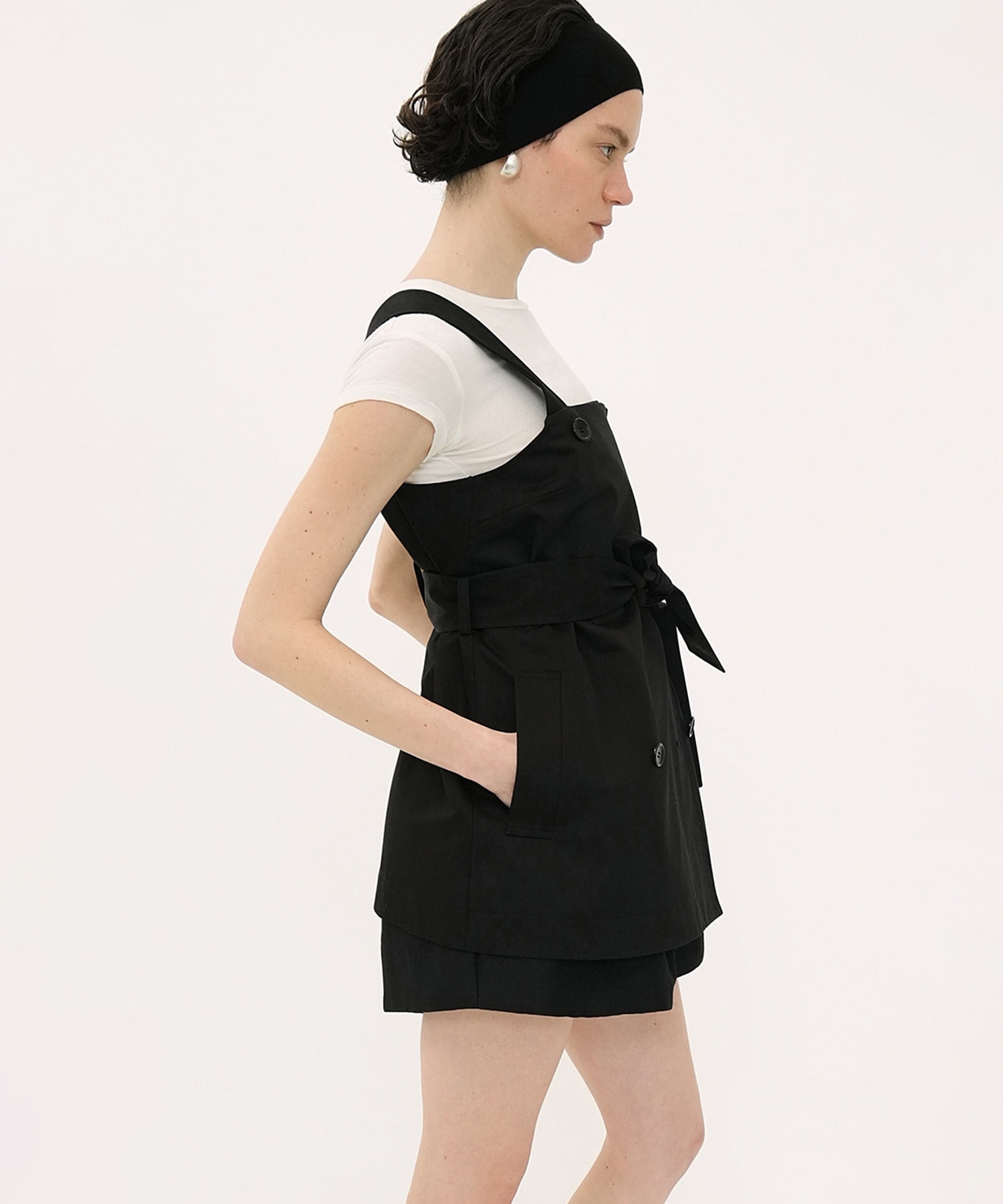 TRENCH DETAIL BUSTIER CLANE