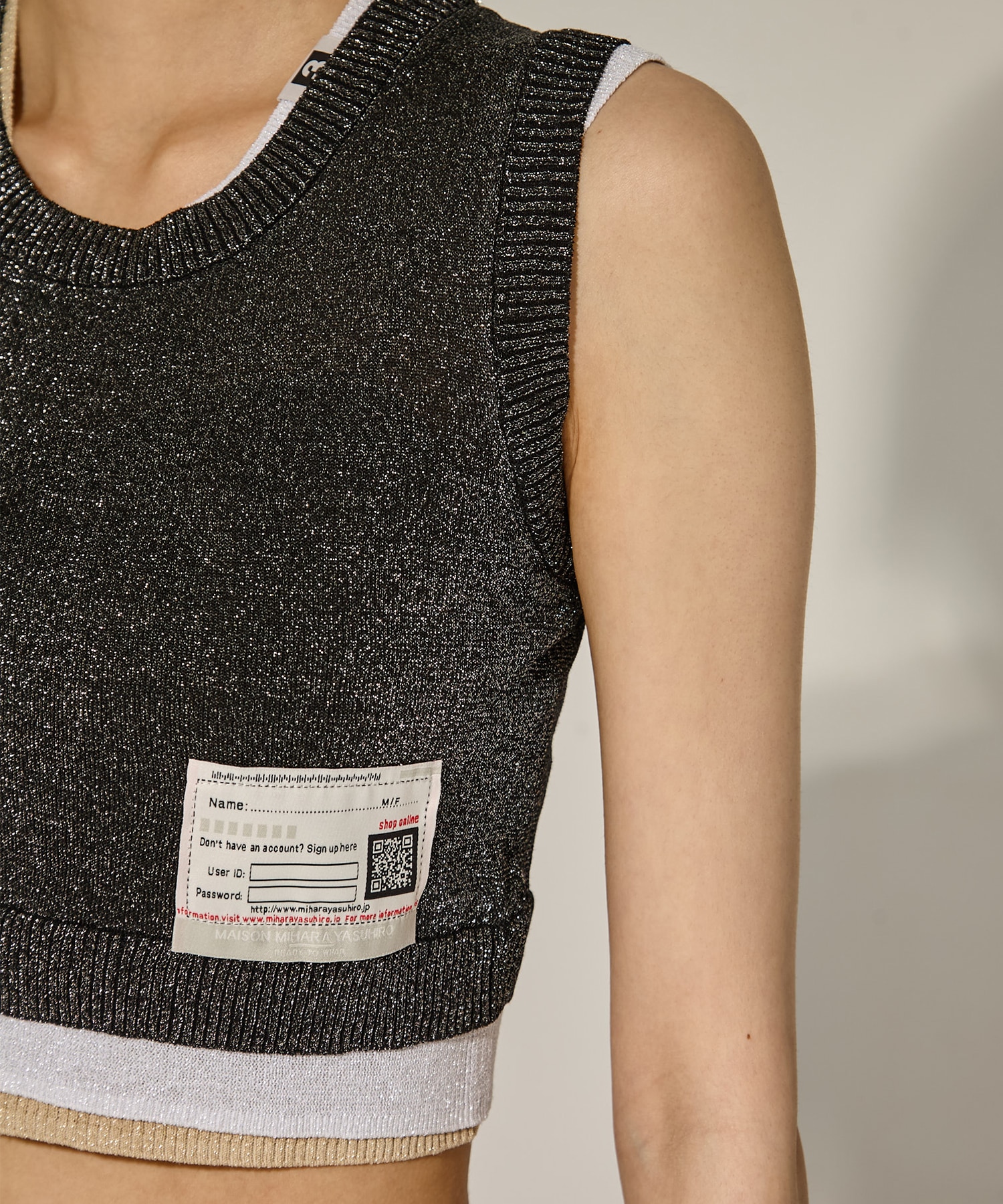 LAYERED TANKTOP Maison MIHARA YASUHIRO