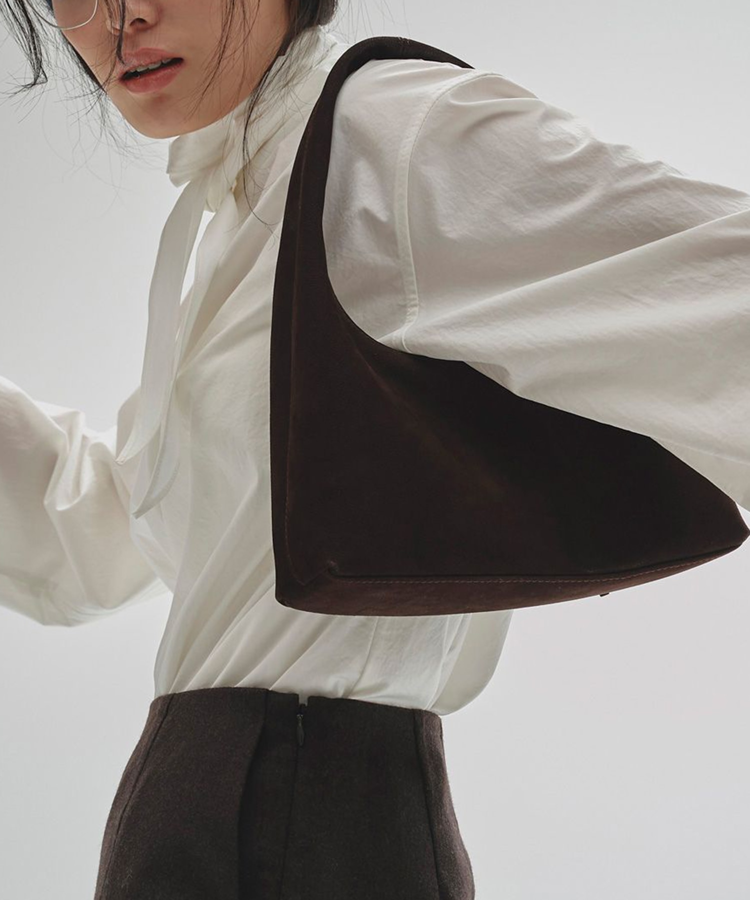 Round Leather Bag TODAYFUL