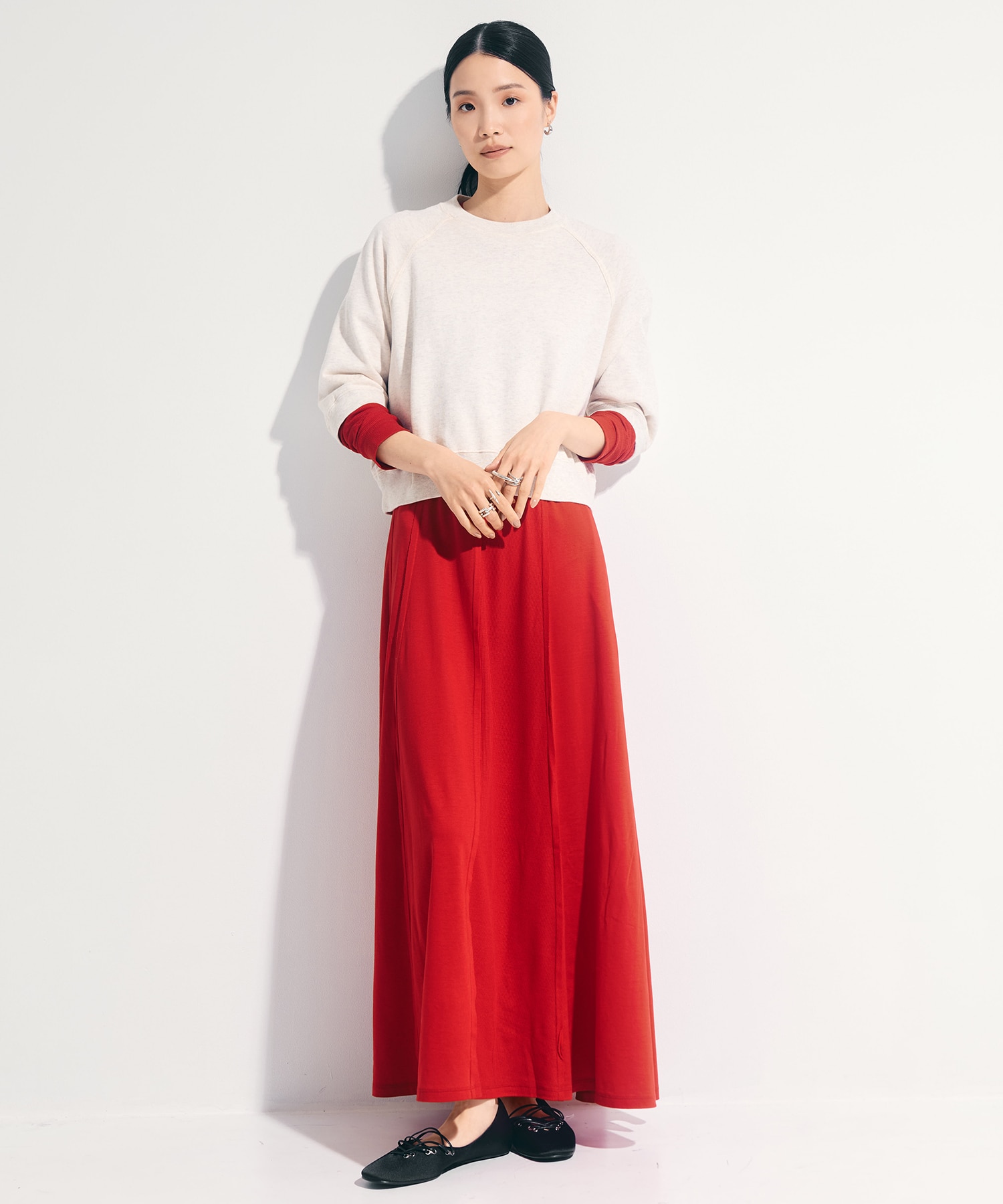 Deconstructed Jersey Dress 
