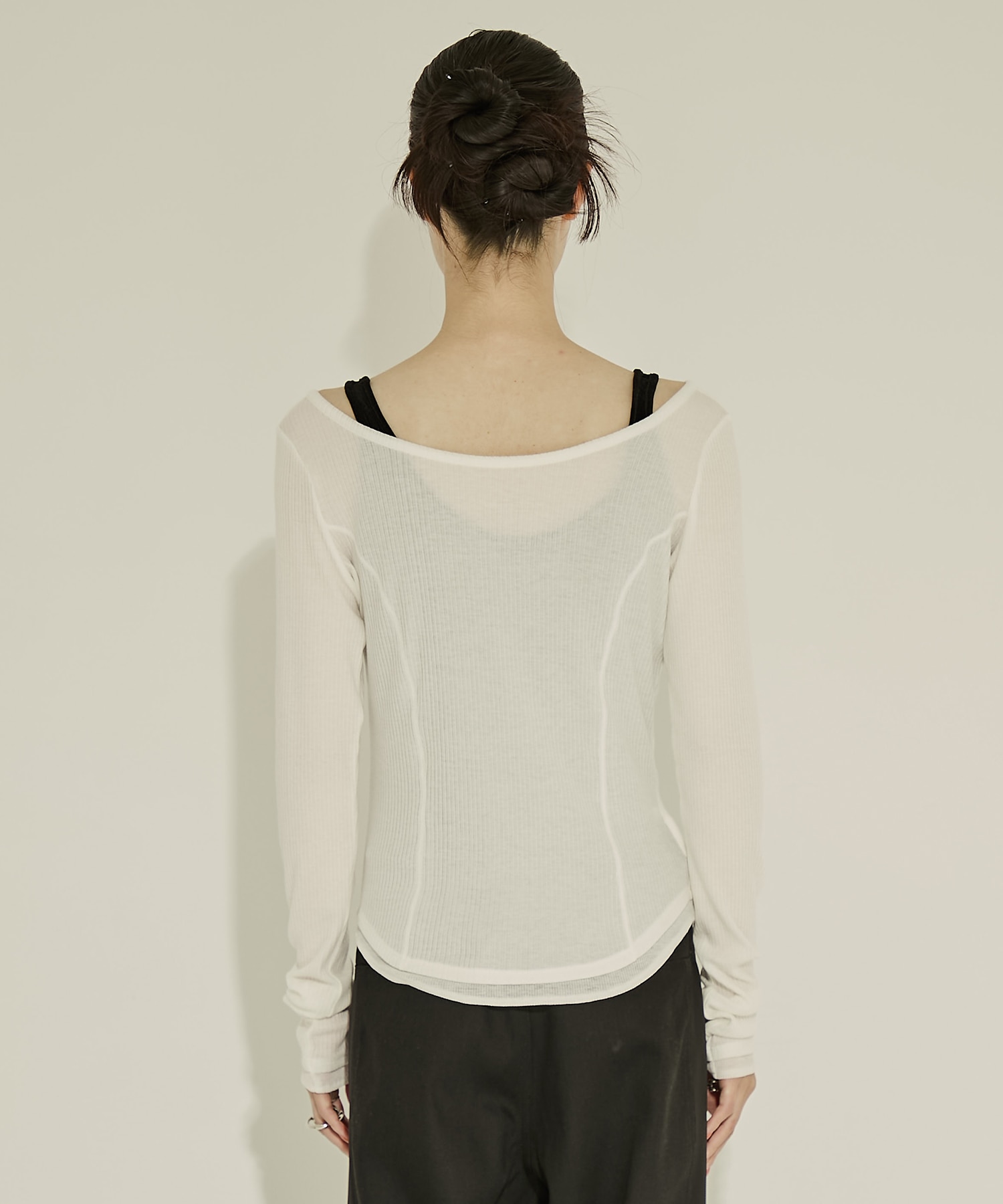 Cashmere Silk Long Tee STUDIOUS