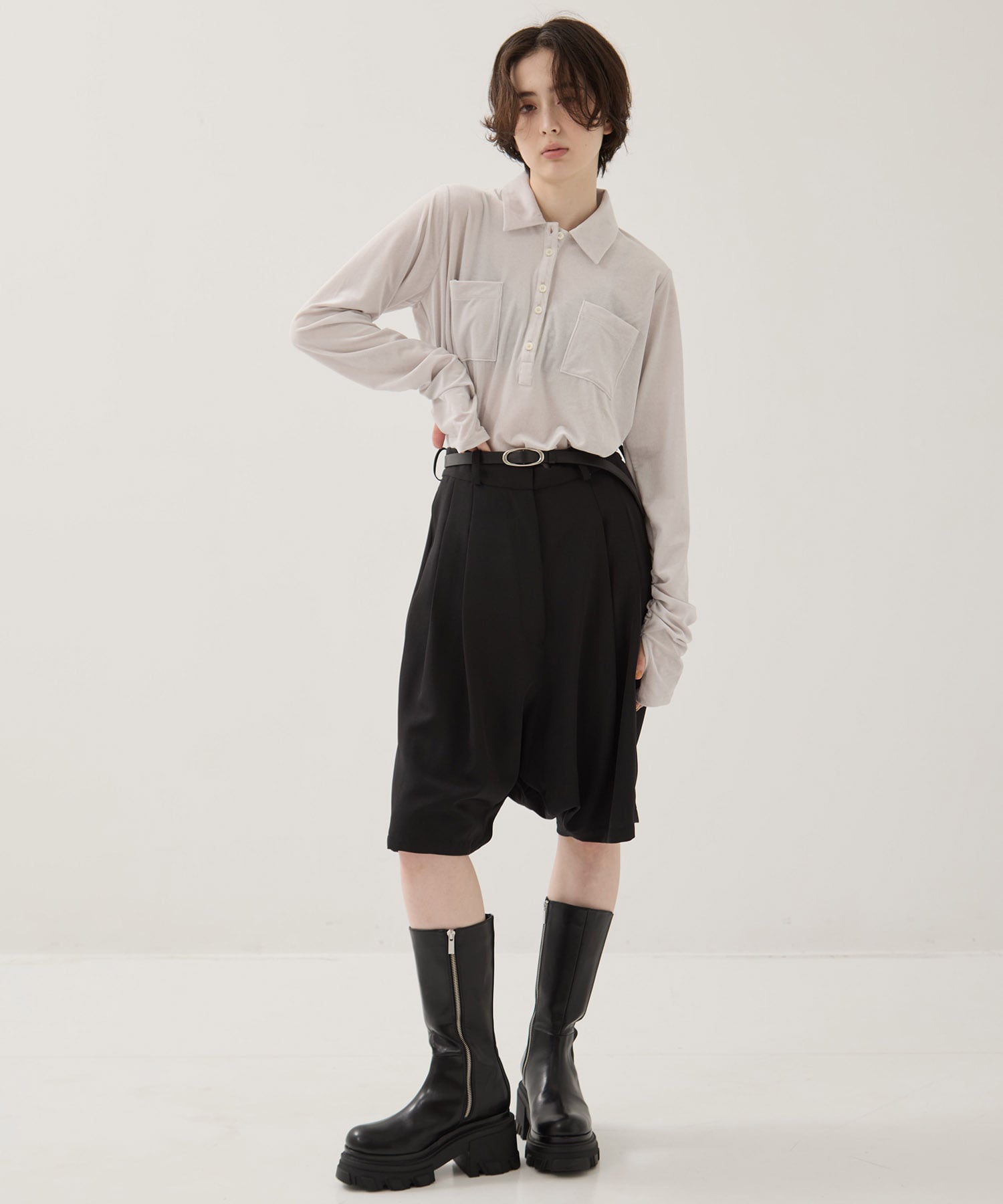 Velours Polo Shirt STUDIOUS