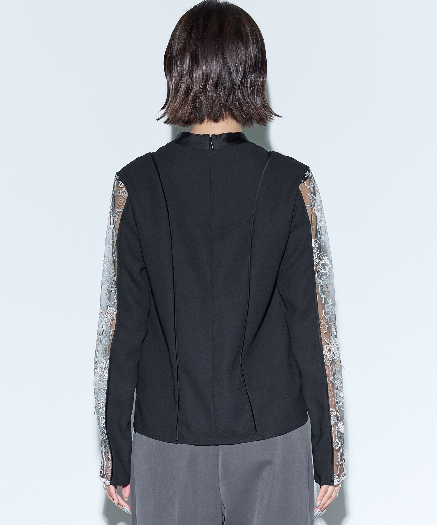 Tears flower lace tops MURRAL
