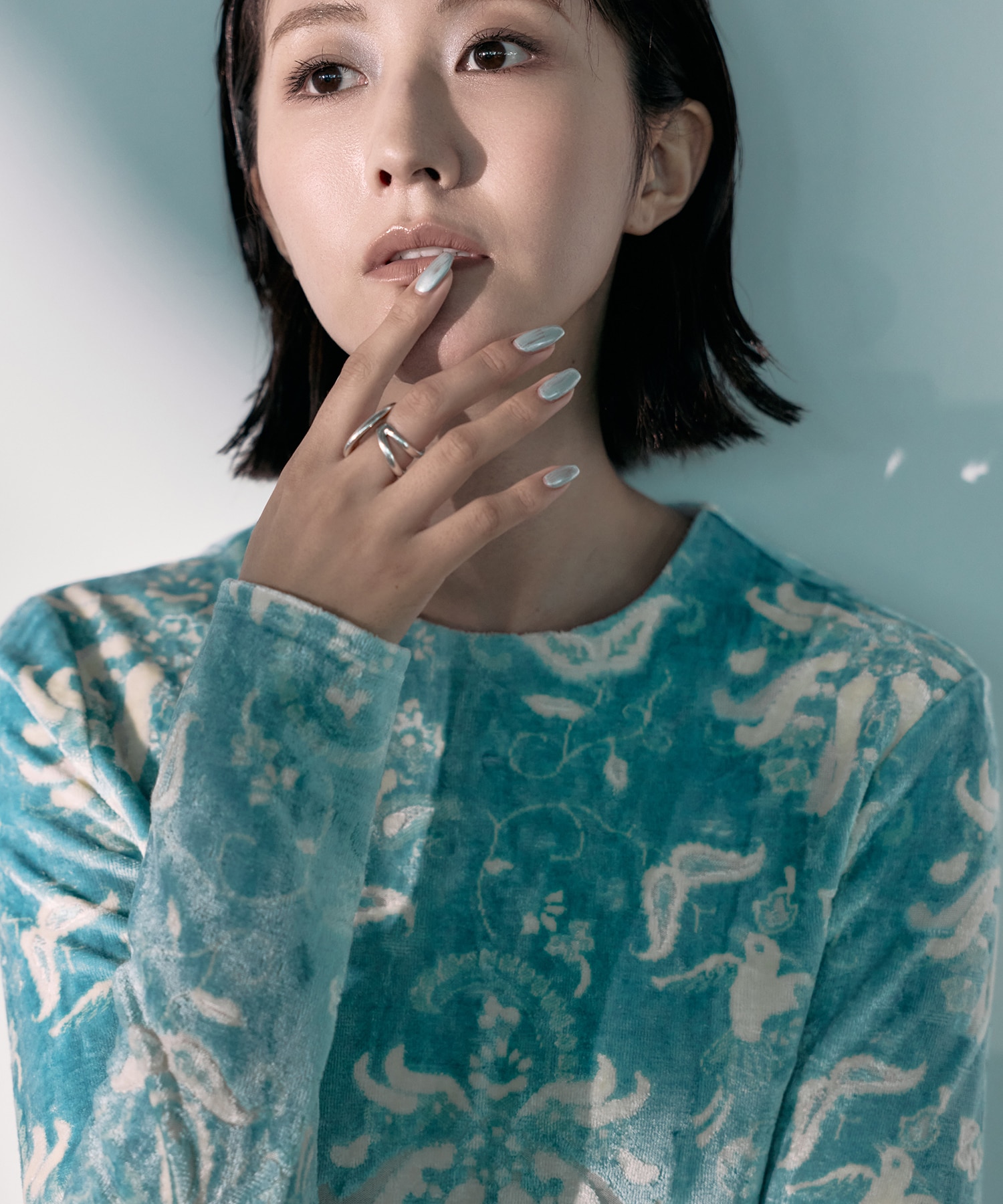 別注 Velour Jersey Top Mame Kurogouchi