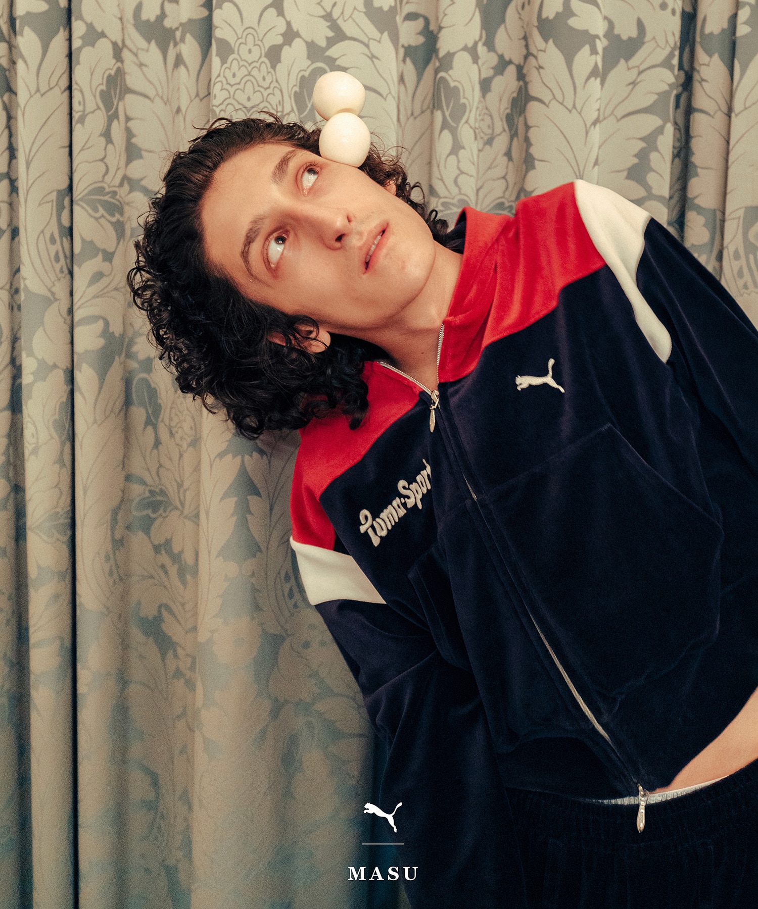 PUMA × MASU T7 SHORT TRACK HOODIE(S NAVY): MASU: WOMENS｜ STUDIOUS