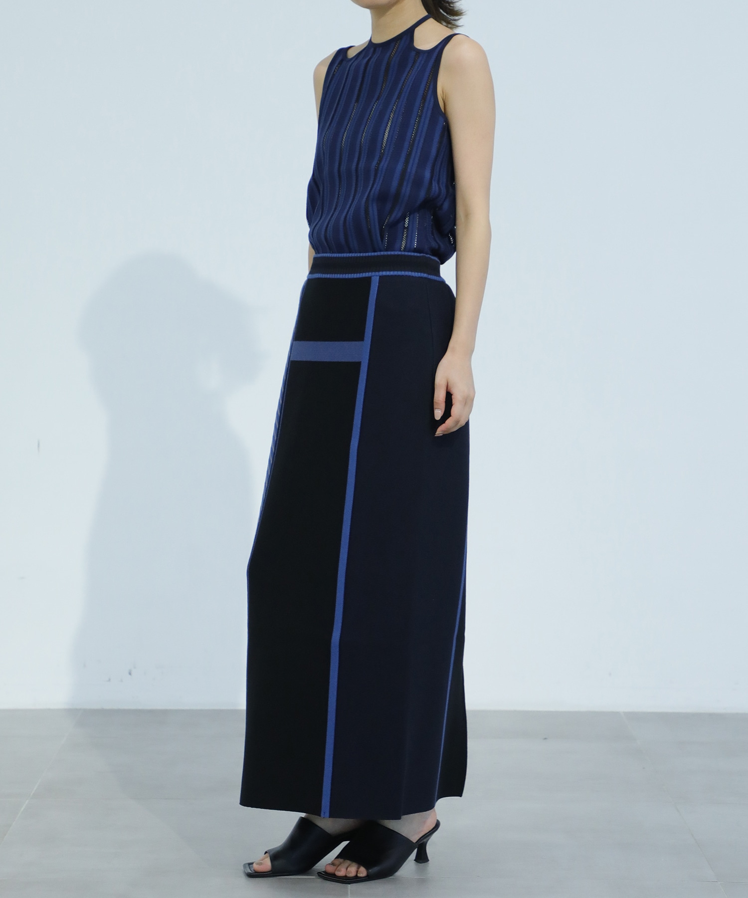Russell Jersey Sleeveless Top Mame Kurogouchi
