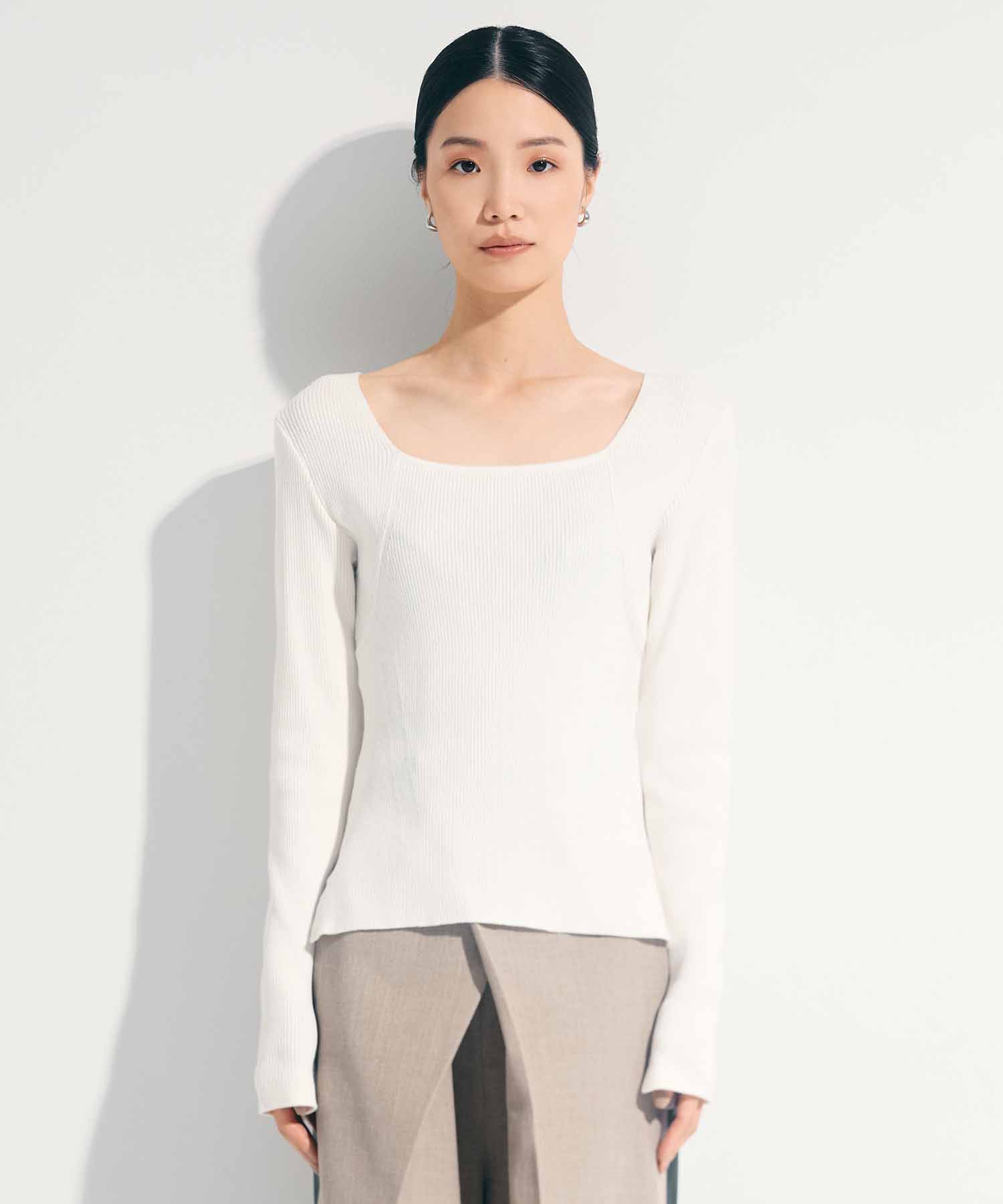SQUARE RIB KNIT 