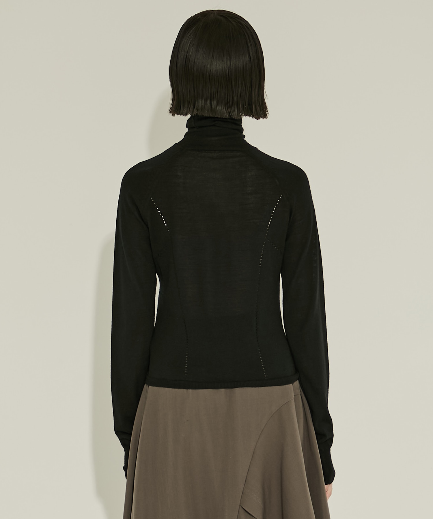 TURTLE NECK KNIT SWEATER JOHN LAWRENCE SULLIVAN
