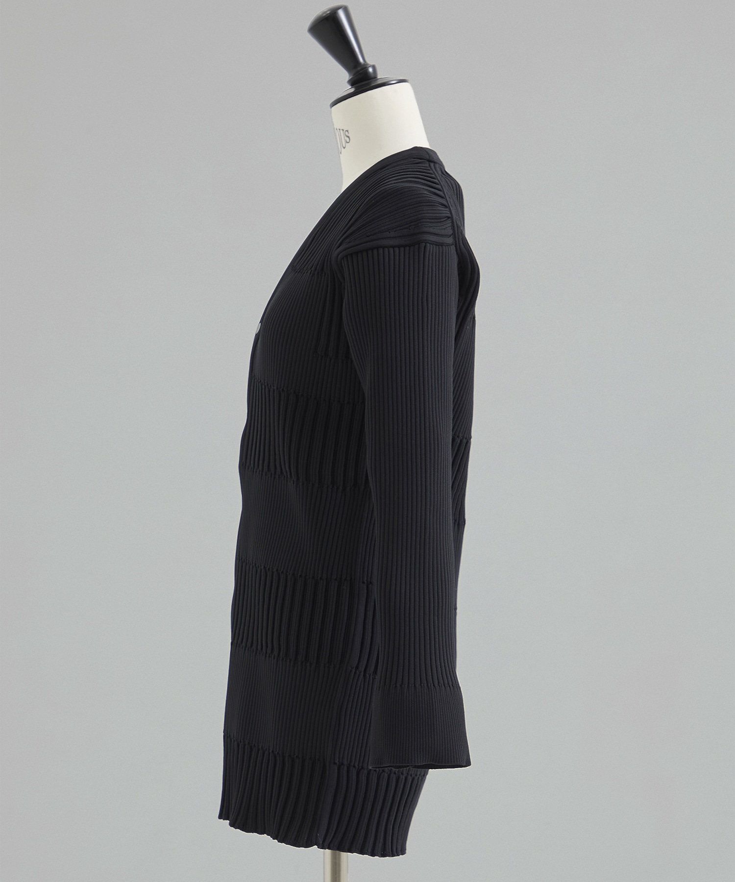 FLUTED LONG CARDIGAN CFCL