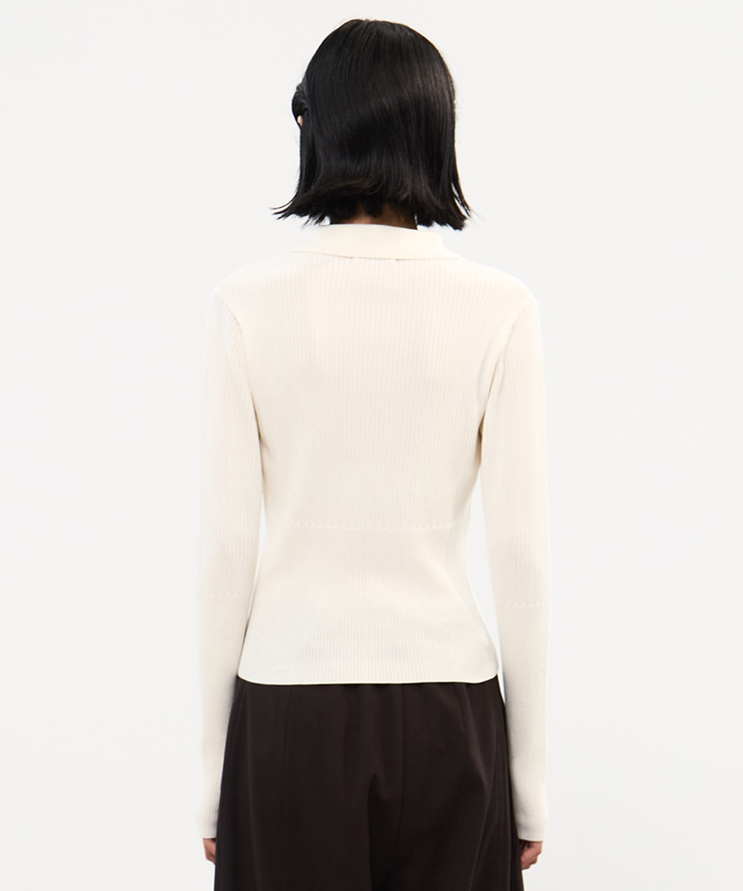 ZIP UP POLO KNIT STUDIOUS