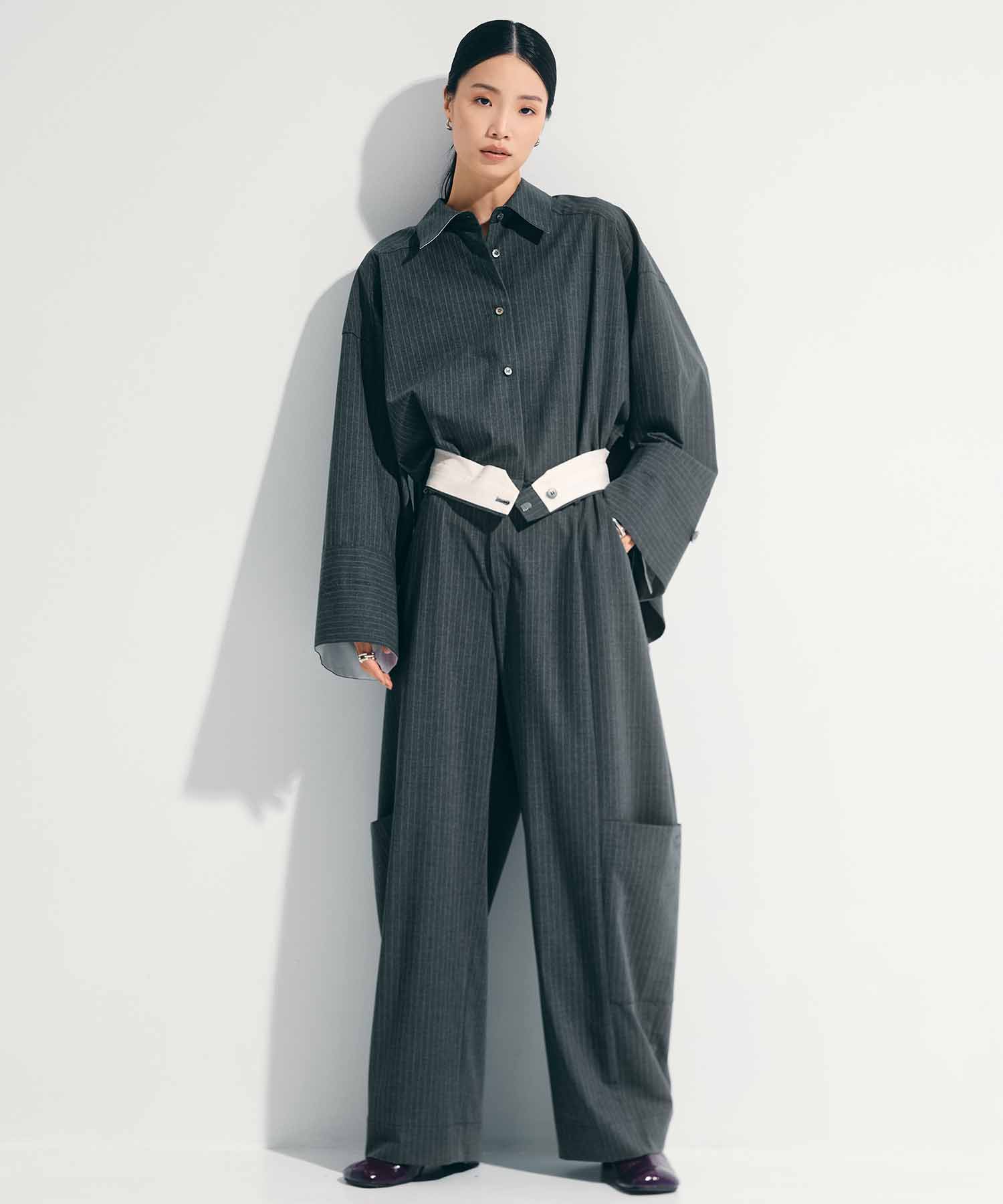 Soft Barrel Leg Cargo Trousers STUDIOUS