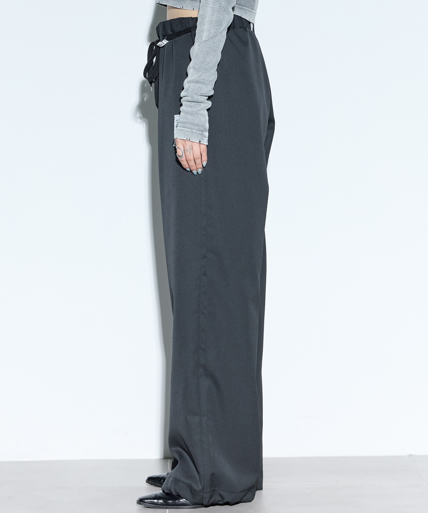 DRY WOOL TROUSERS Maison MIHARA YASUHIRO