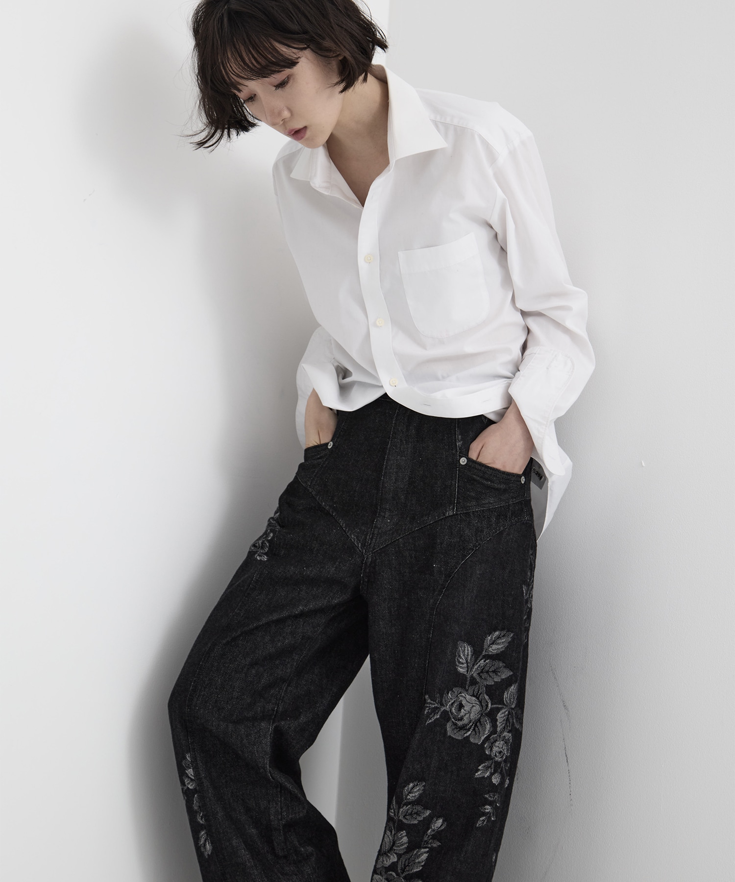 別注 ROSE DENIM PANTS FETICO