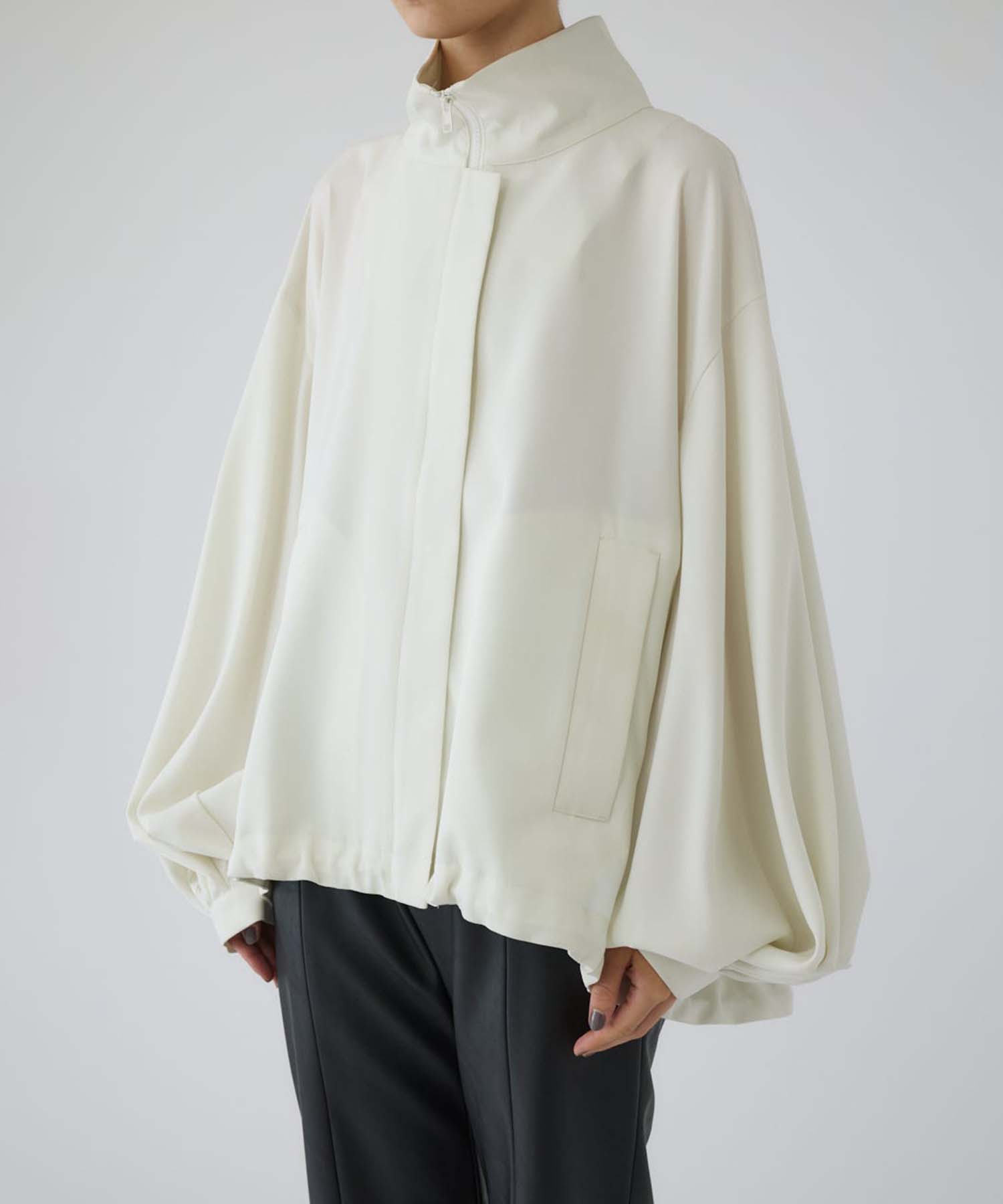 Stand collar tuck sleeve BZ RIM.ARK