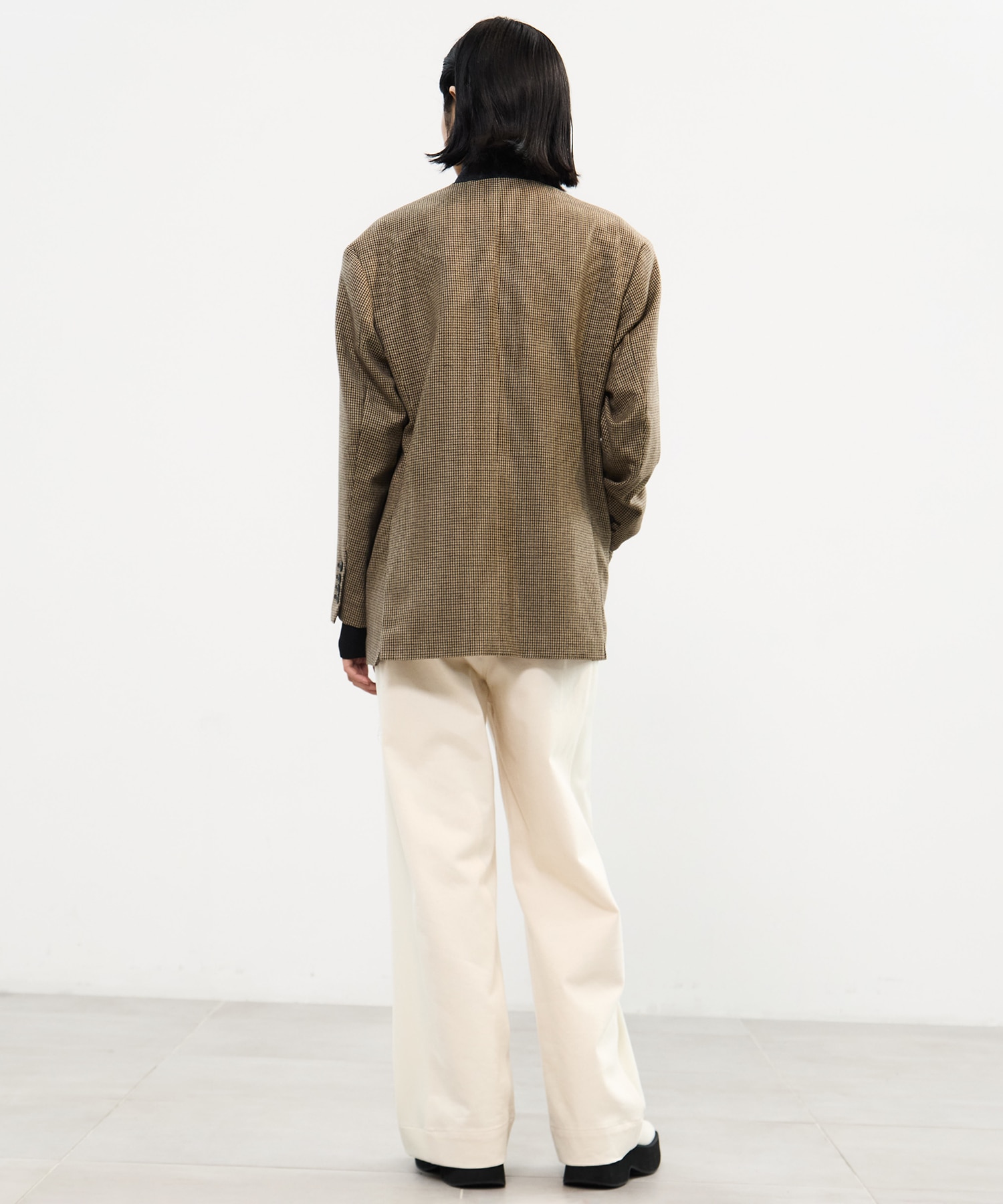 Wool check jacket TOGA