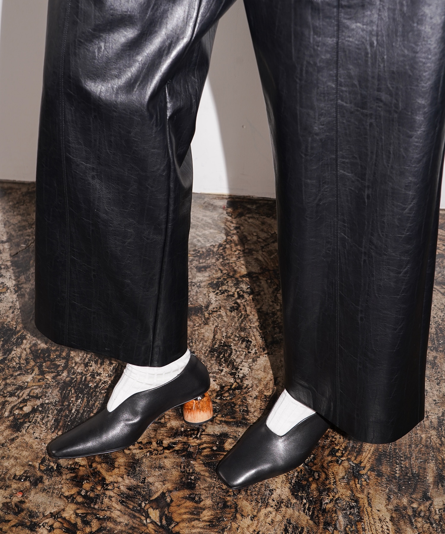 REVE LEATHER BOOTS ALM