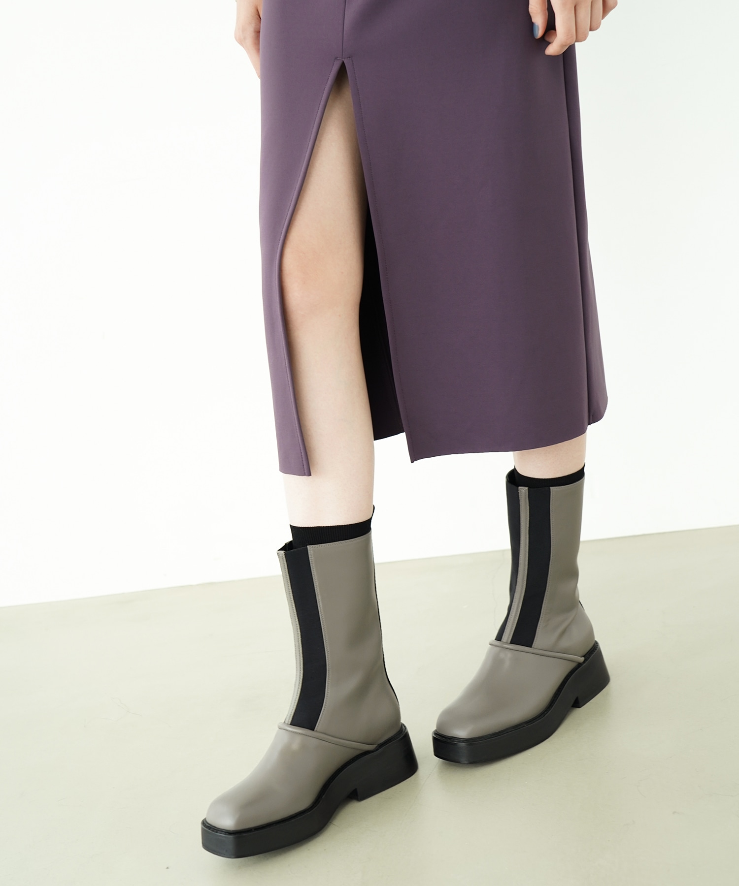 REVE LEATHER BOOTS ALM