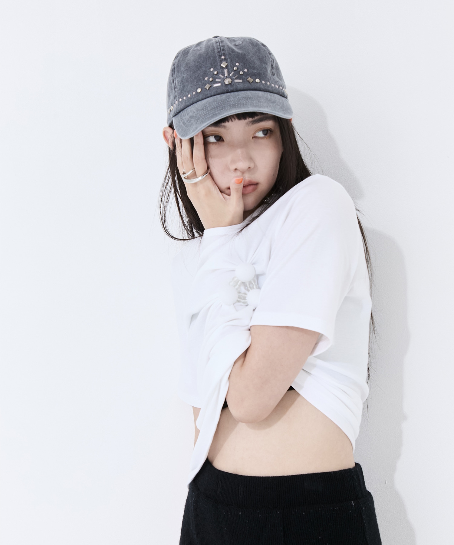 tanaka daisuke カチューシャ　※週末限定価格 White pearl hair band Black【stock】 – tanakadaisuke