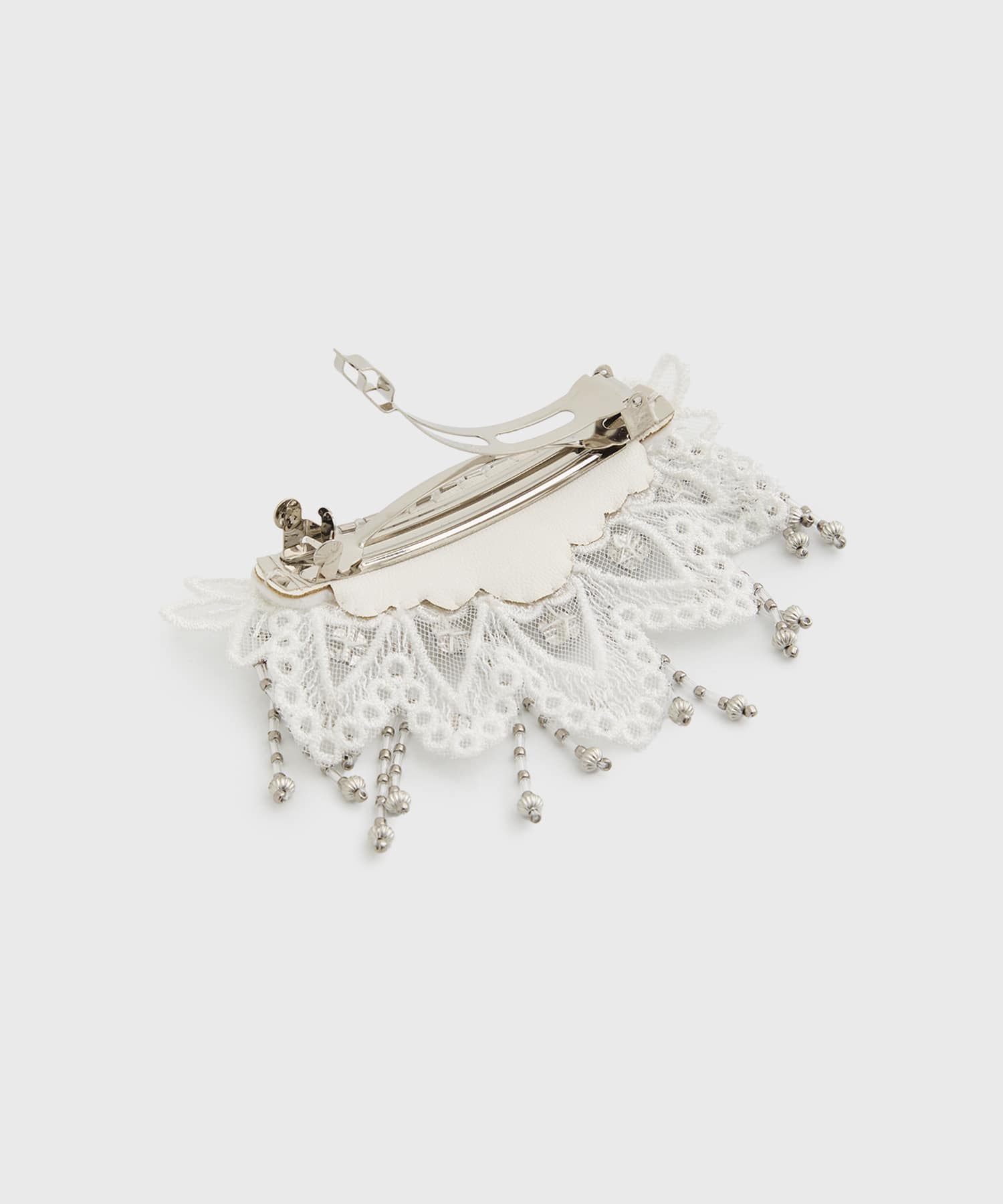 Snow bijou barrette left(FREE WHITE): tanakadaisuke: WOMENS