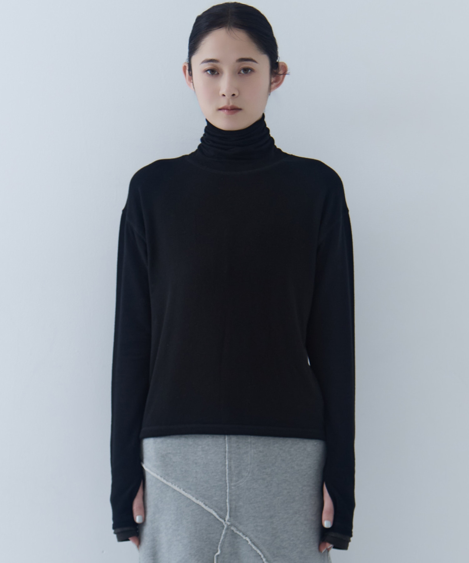 Cashmere Silk Loose Fit Top STUDIOUS