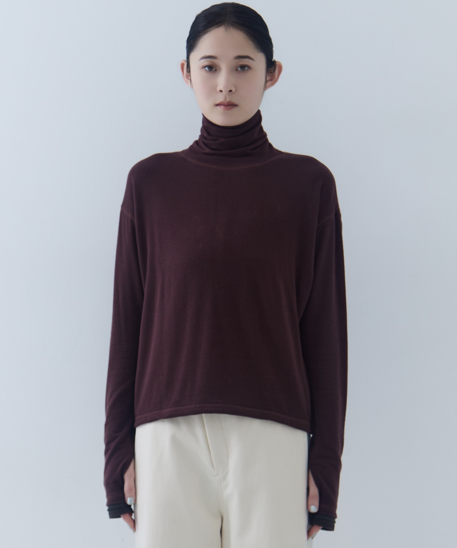 Cashmere Silk Loose Fit Top STUDIOUS