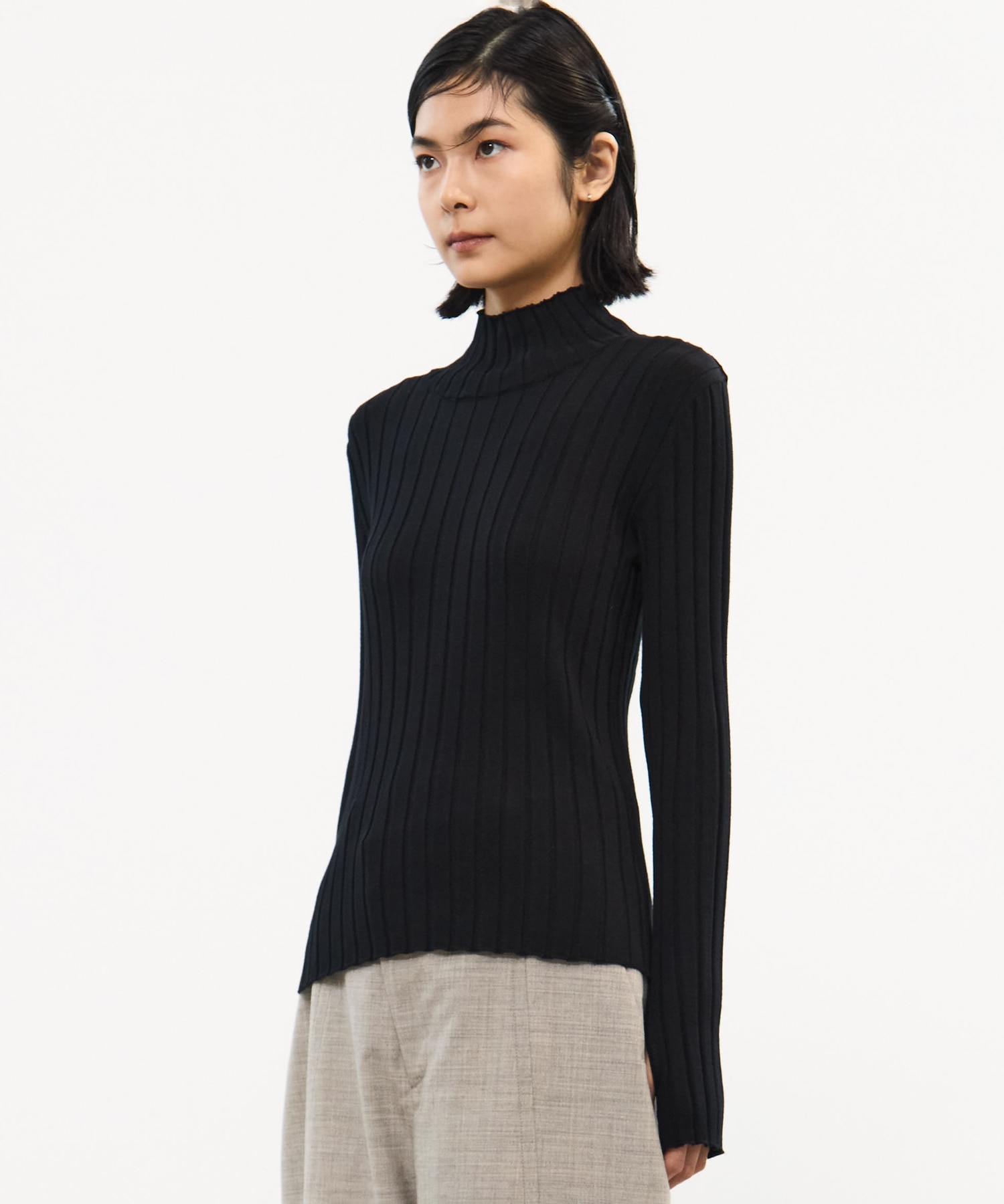 Silk Viscorse Wide Rib KT STUDIOUS
