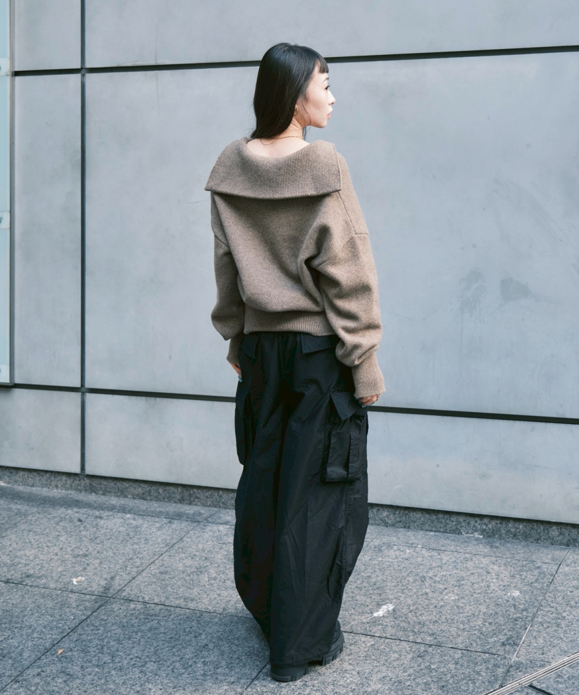 別注 SAILOR COLLAR KNIT ROUTINE