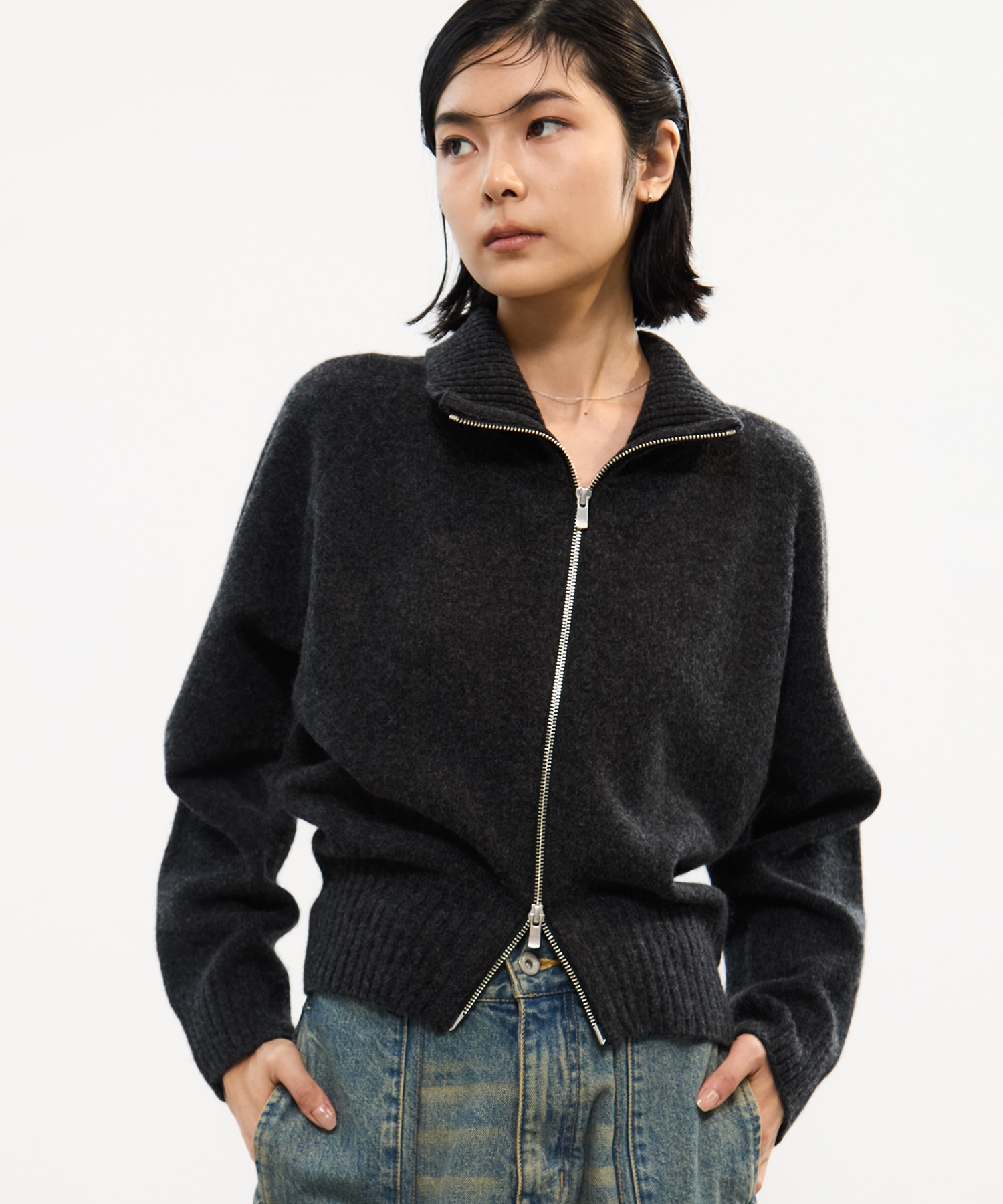 Cashmere Wool Drivers Knit STUDIOUS