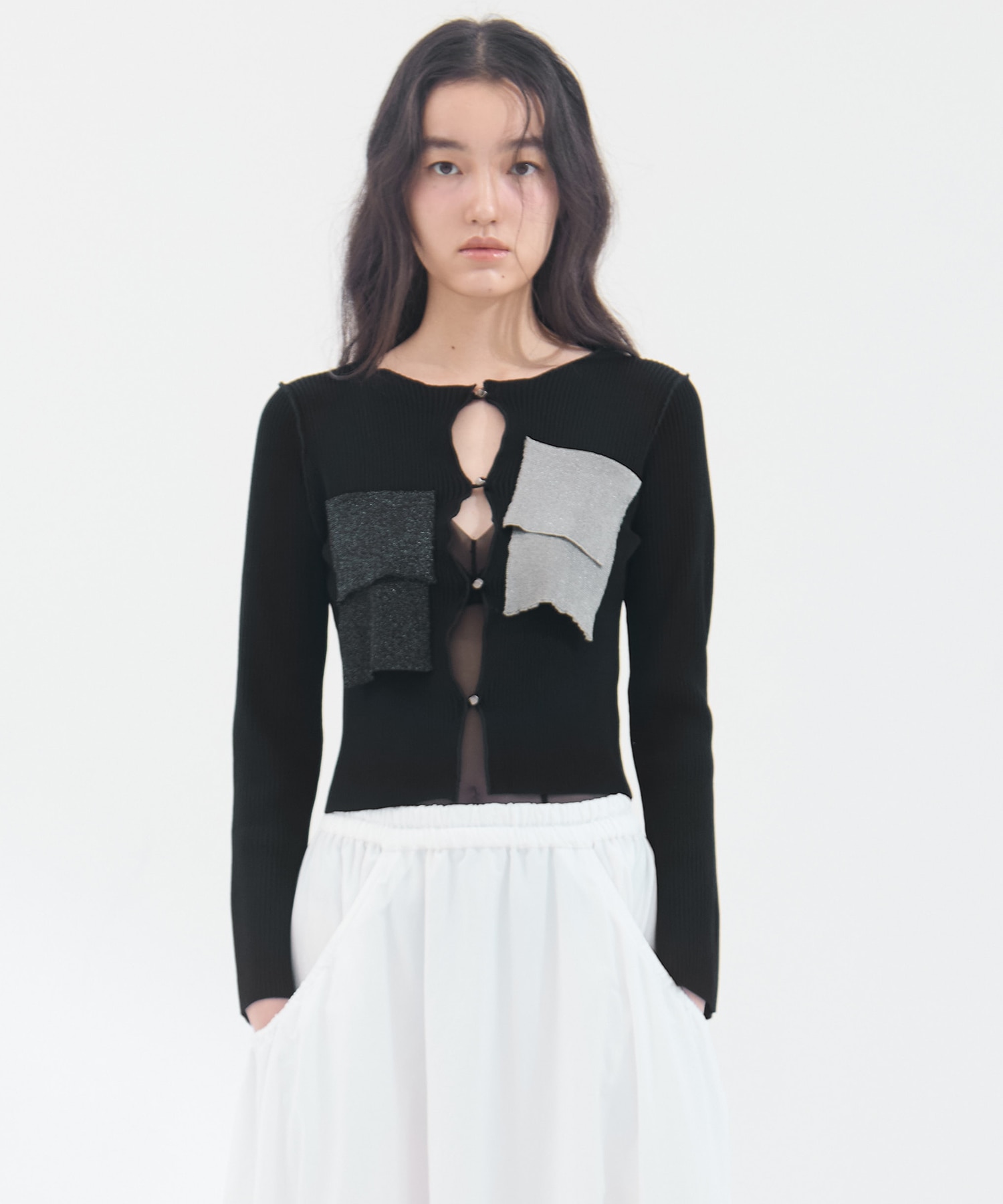 別注 RIB KNIT CARDIGAN kotohayokozawa