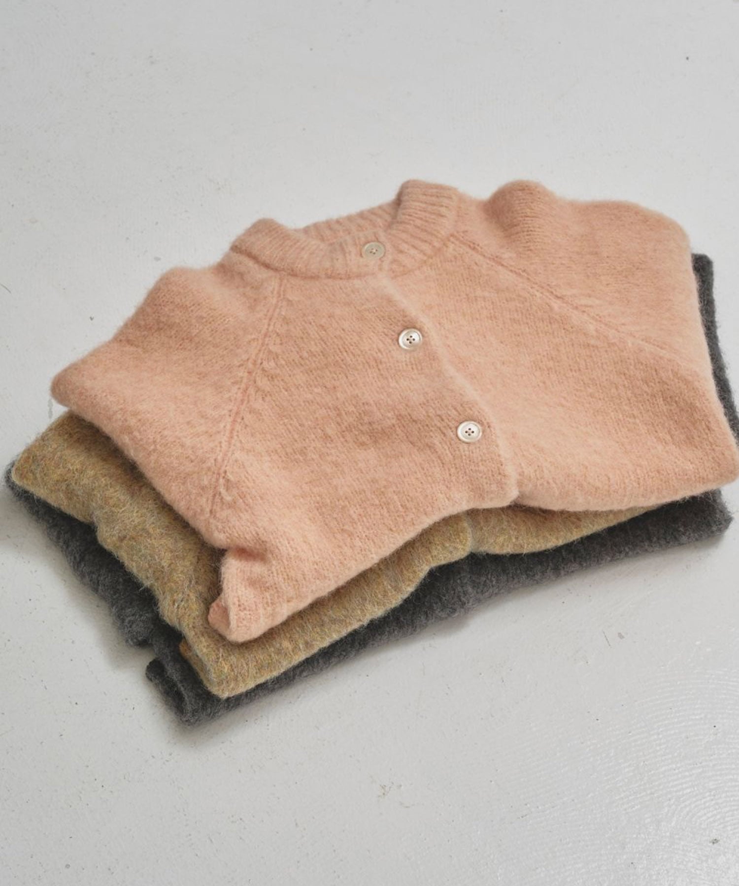 Brashed Knit Cardigan TODAYFUL