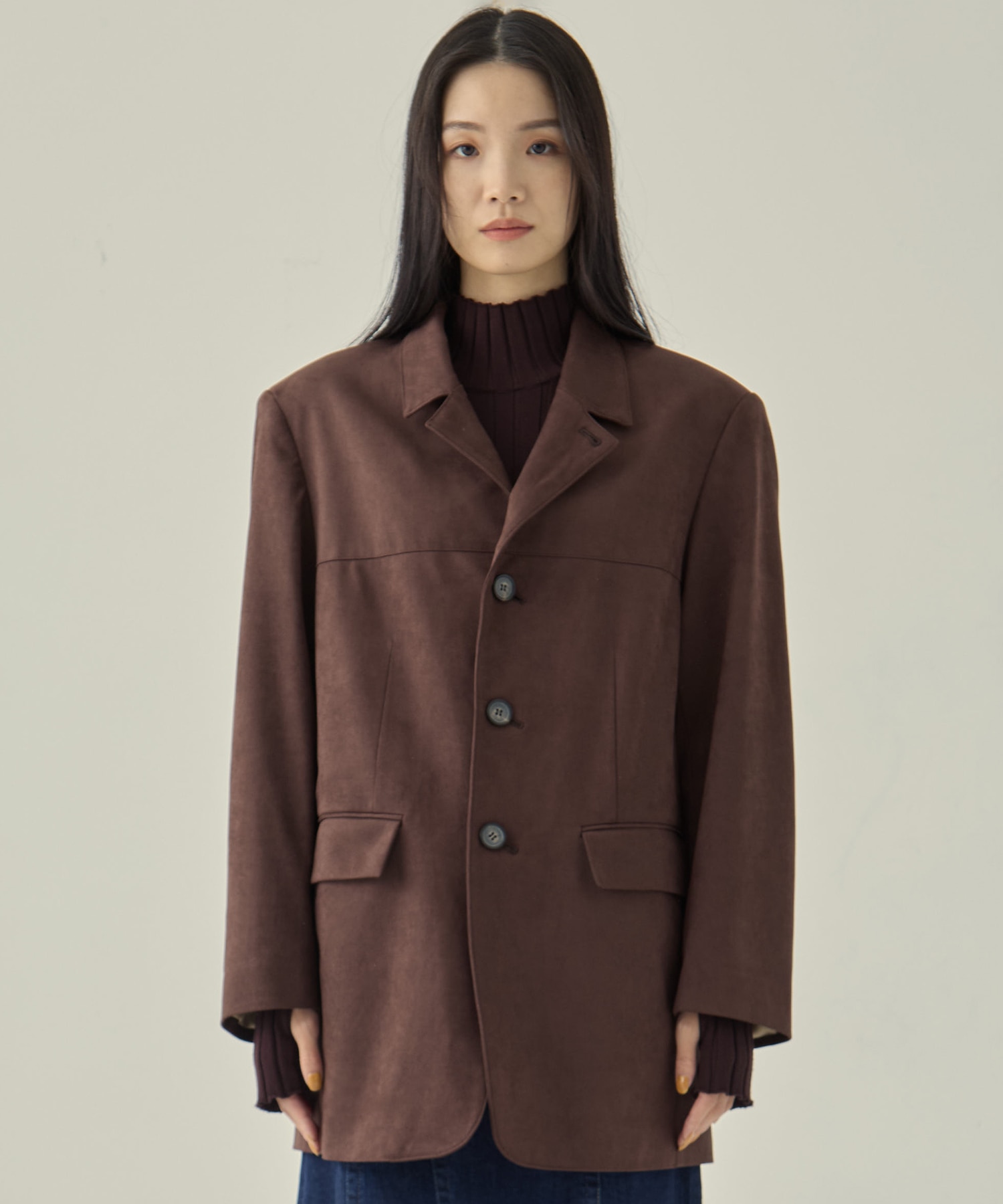 Soft Suede Over Jacket STUDIOUS