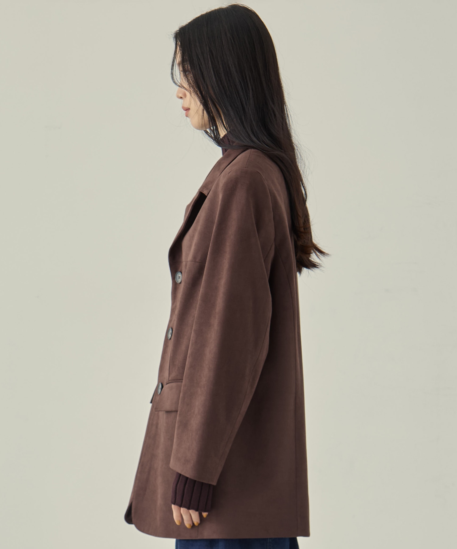 Soft Suede Over Jacket STUDIOUS