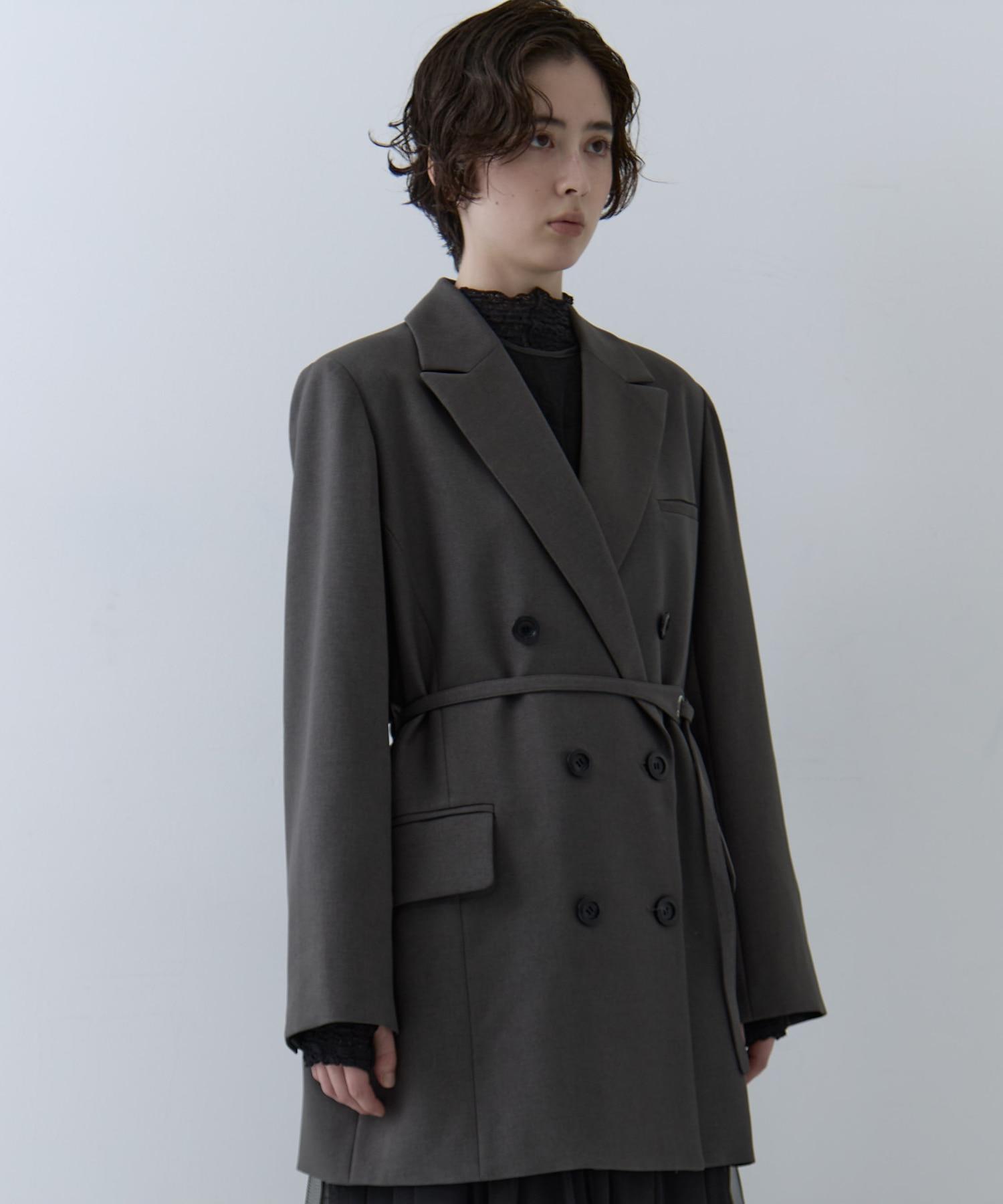 UND YOKE DESIGN JACKET AMERI