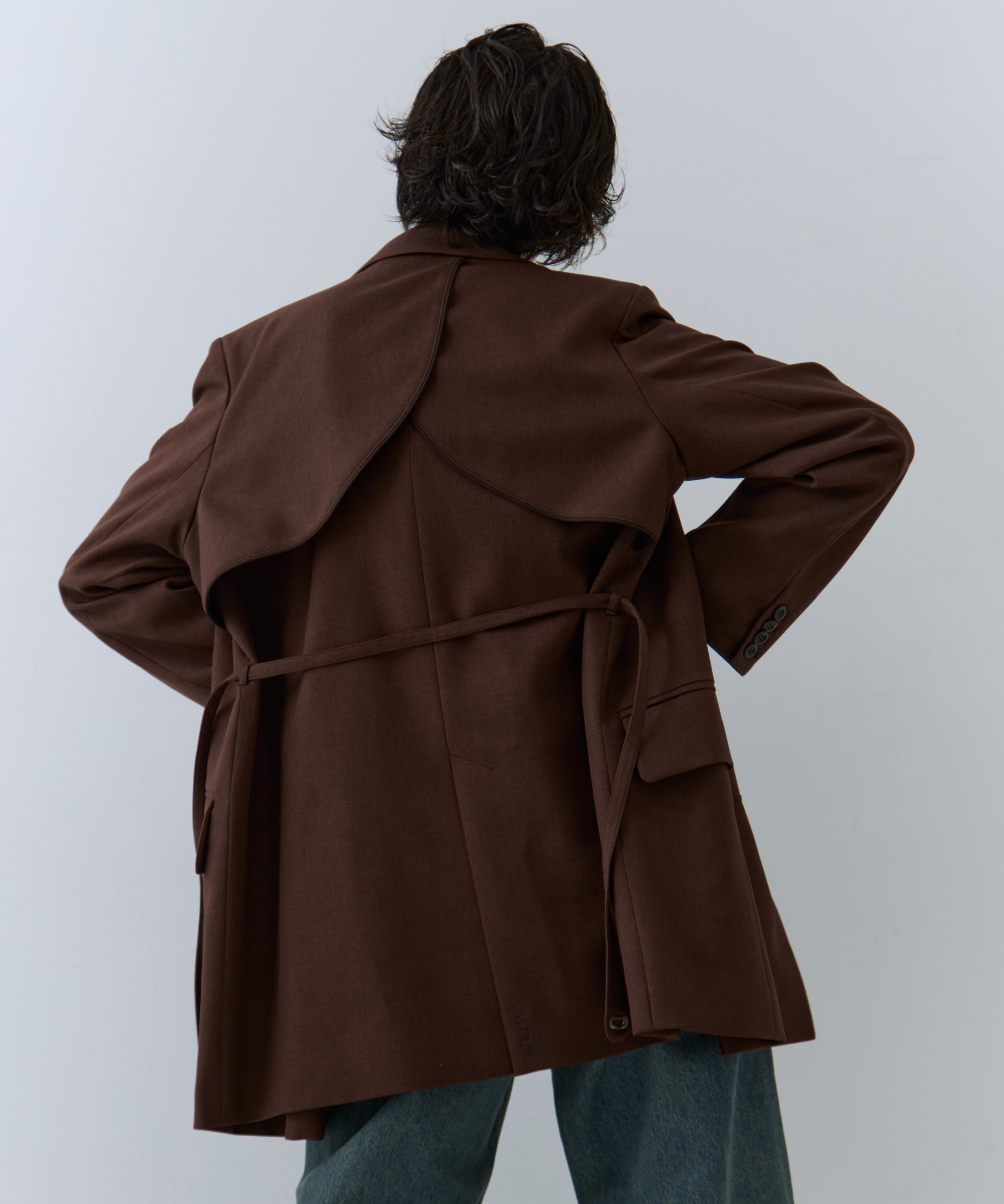 UND YOKE DESIGN JACKET AMERI